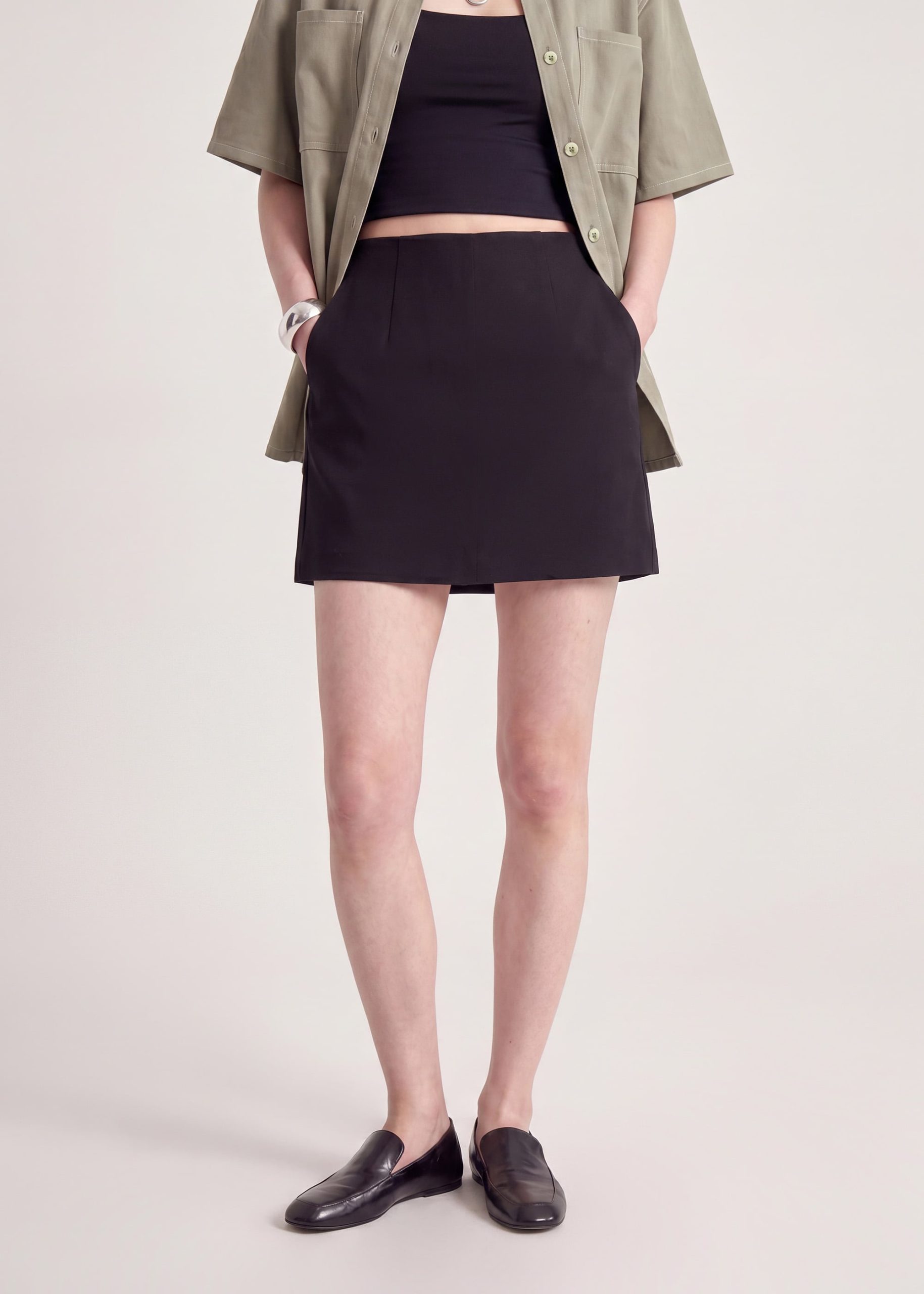 Sabrina A-line Mini Skirt