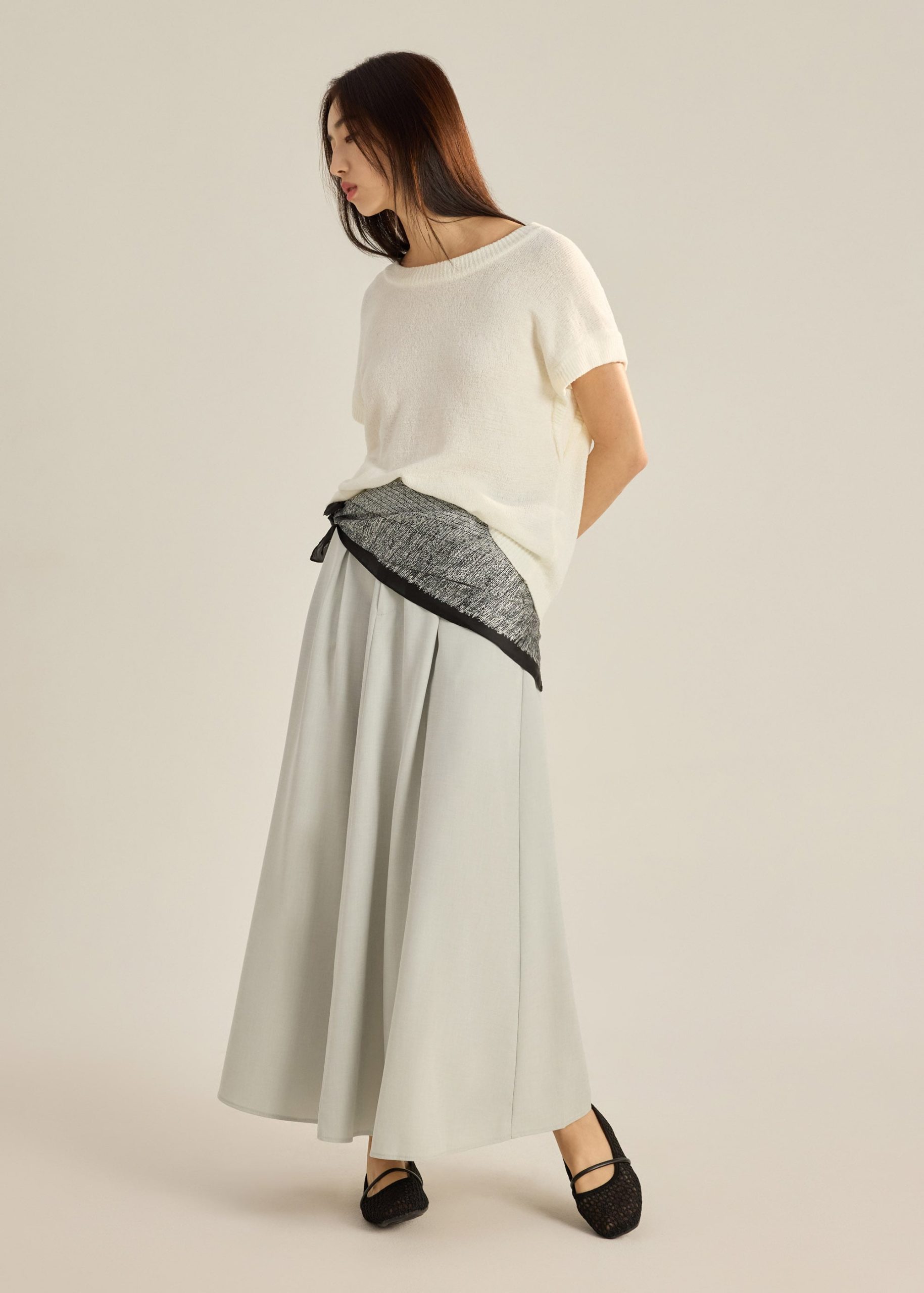 Justine Melange Midaxi Skirt
