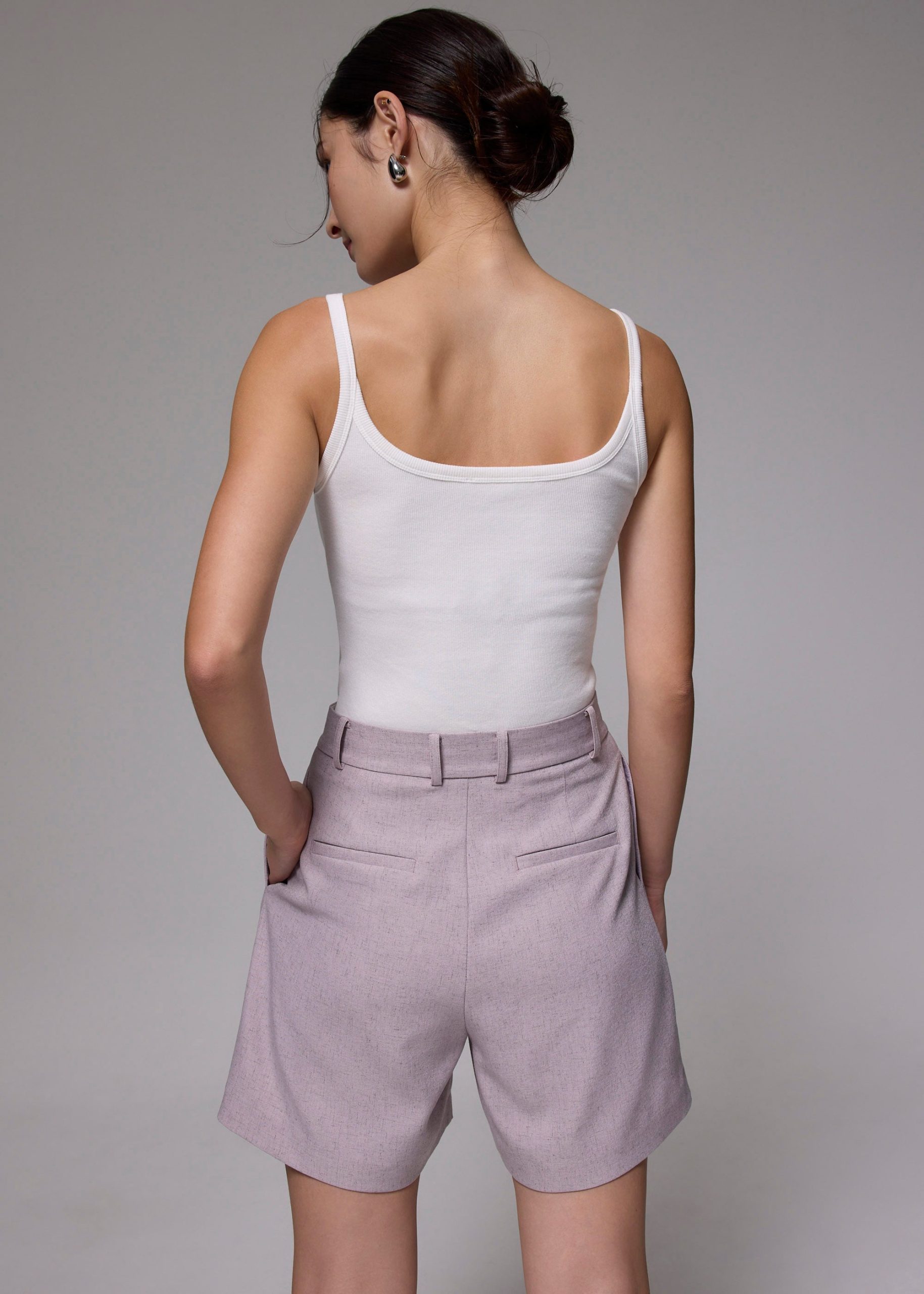 High Waist A-line Shorts - Image 14