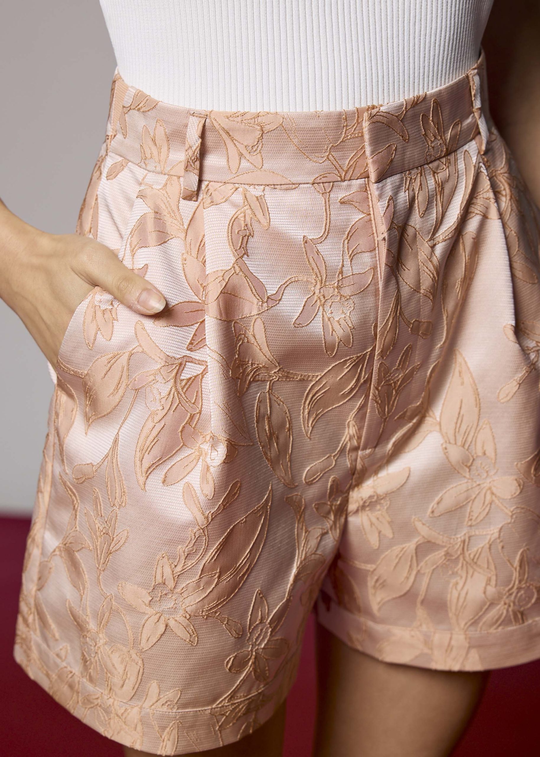 Brocade A-line Shorts - Image 9