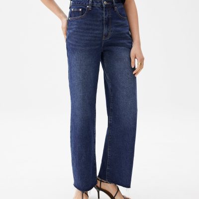 Elliot Denim Straight Leg Jeans
