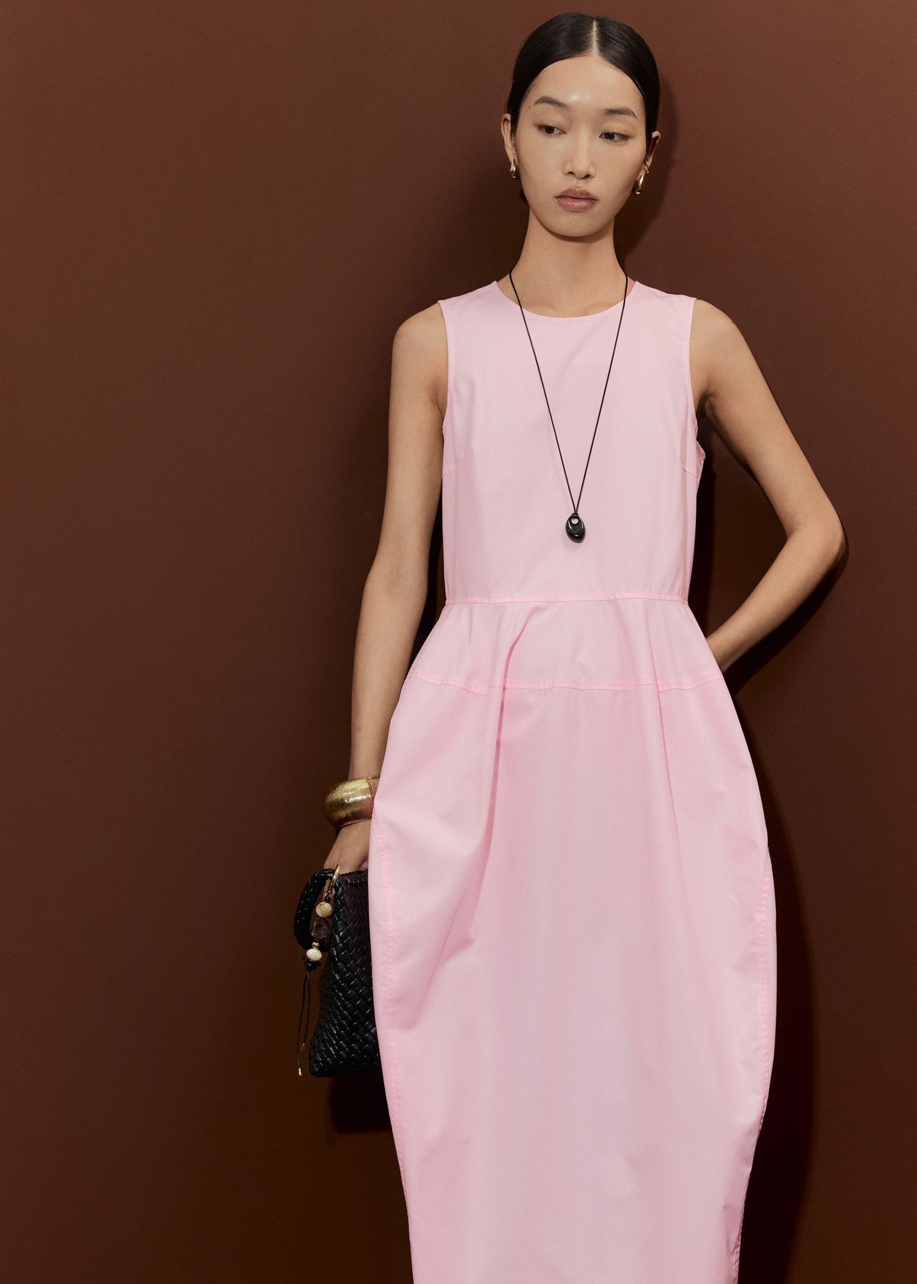 Poplin Cocoon Dress - Image 14