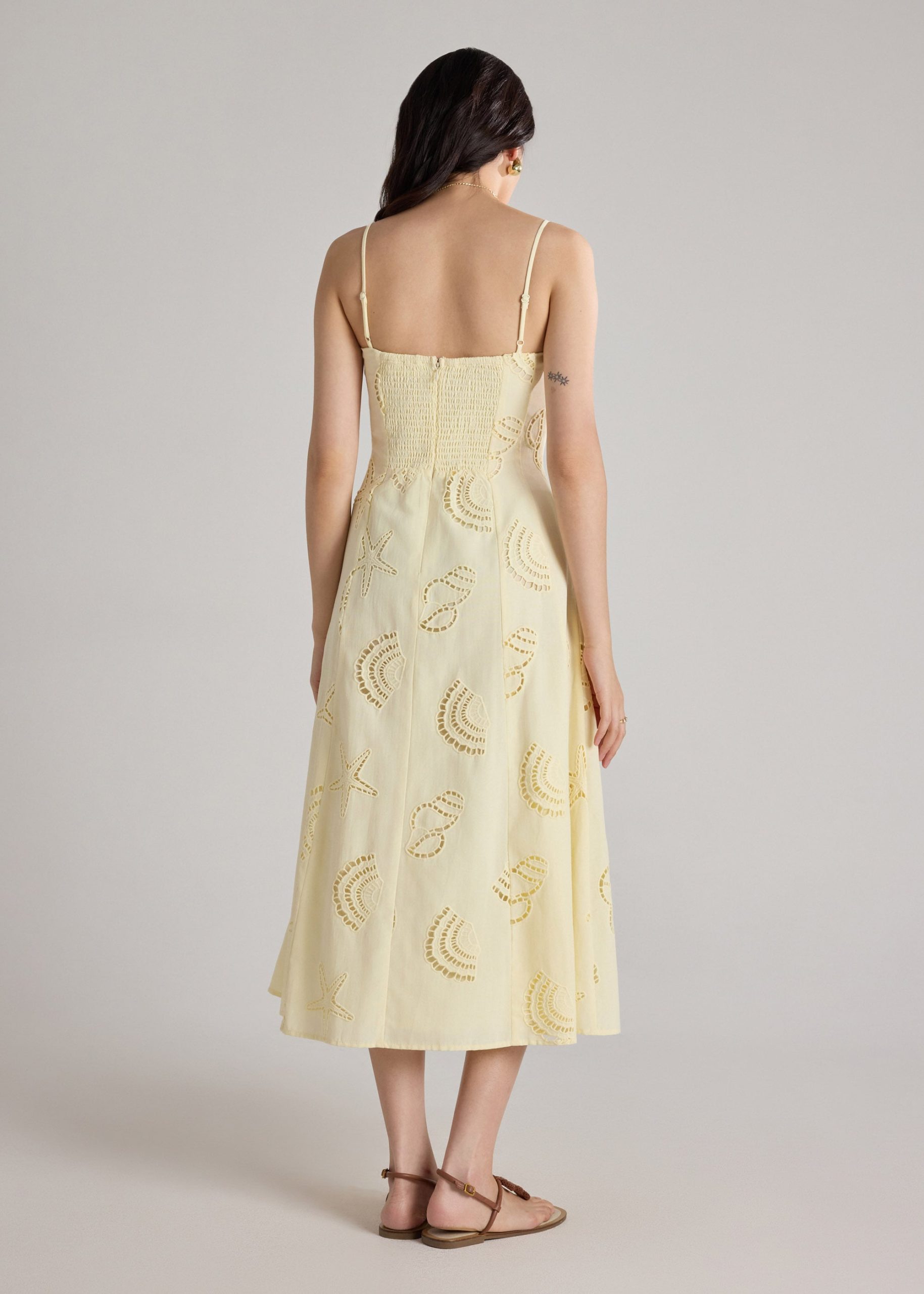 BraFree by LB Sweetheart Dress in Tidal Escape Broderie - Image 9