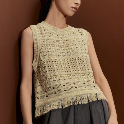 Openwork Knit Top