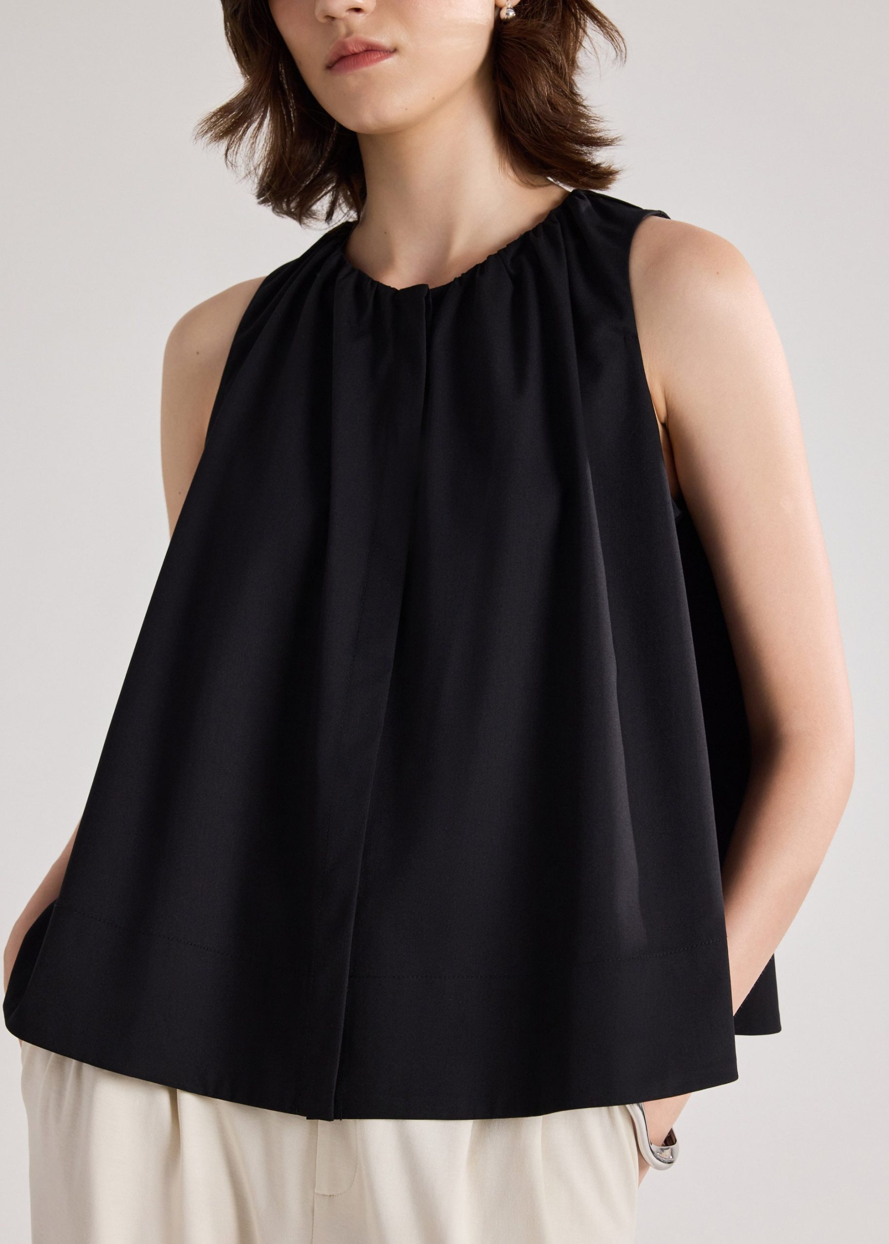 Hikari Poplin Shell Top - Image 18