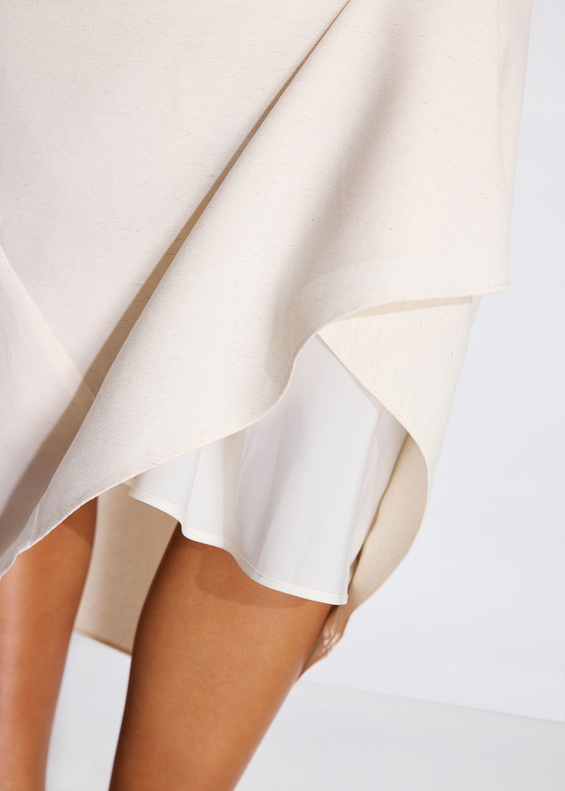High Waist Bias Cut Midaxi Skirt - Image 5