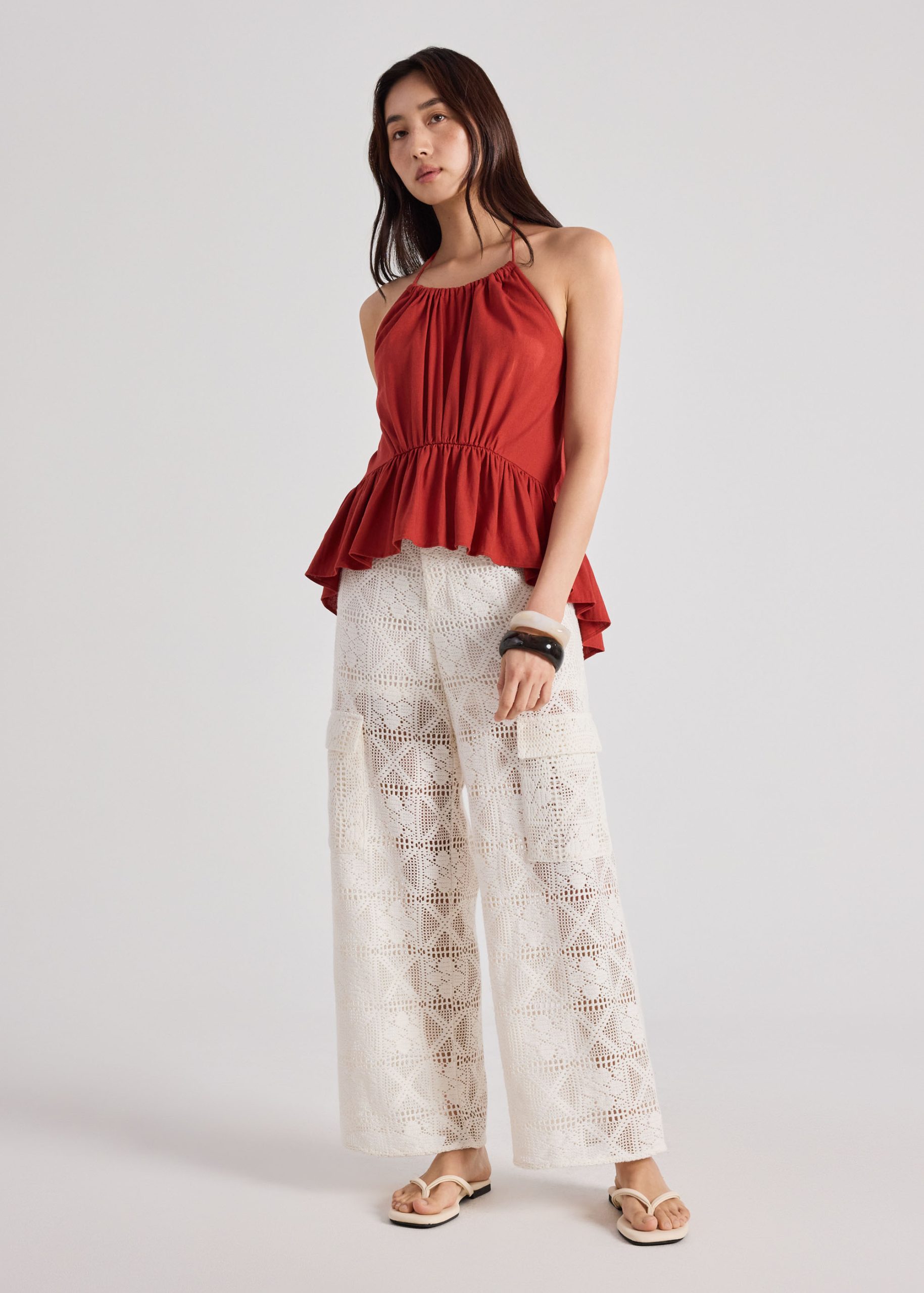 Peplum Halter Top - Image 10