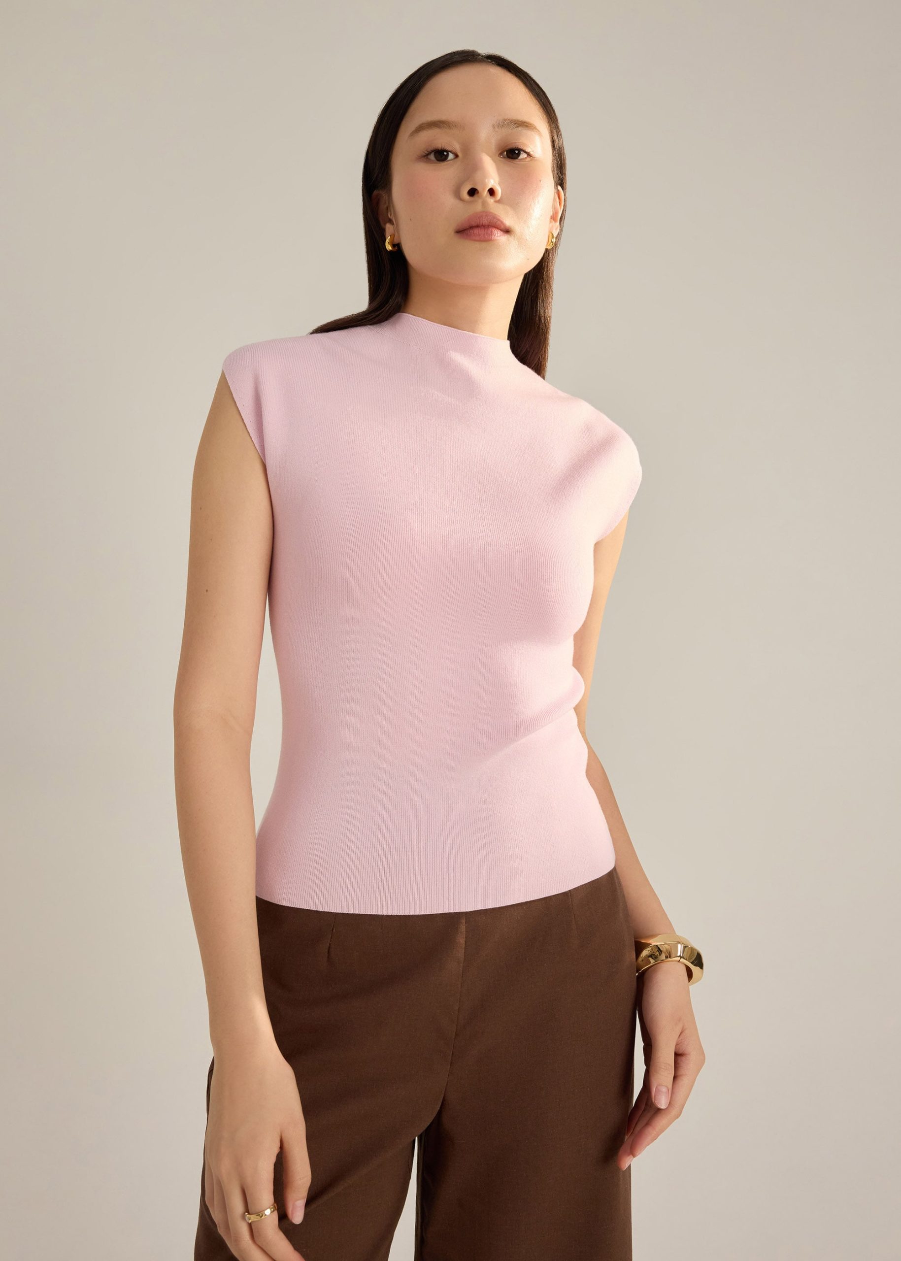 Huan Knit Mock Neck Top - Image 24