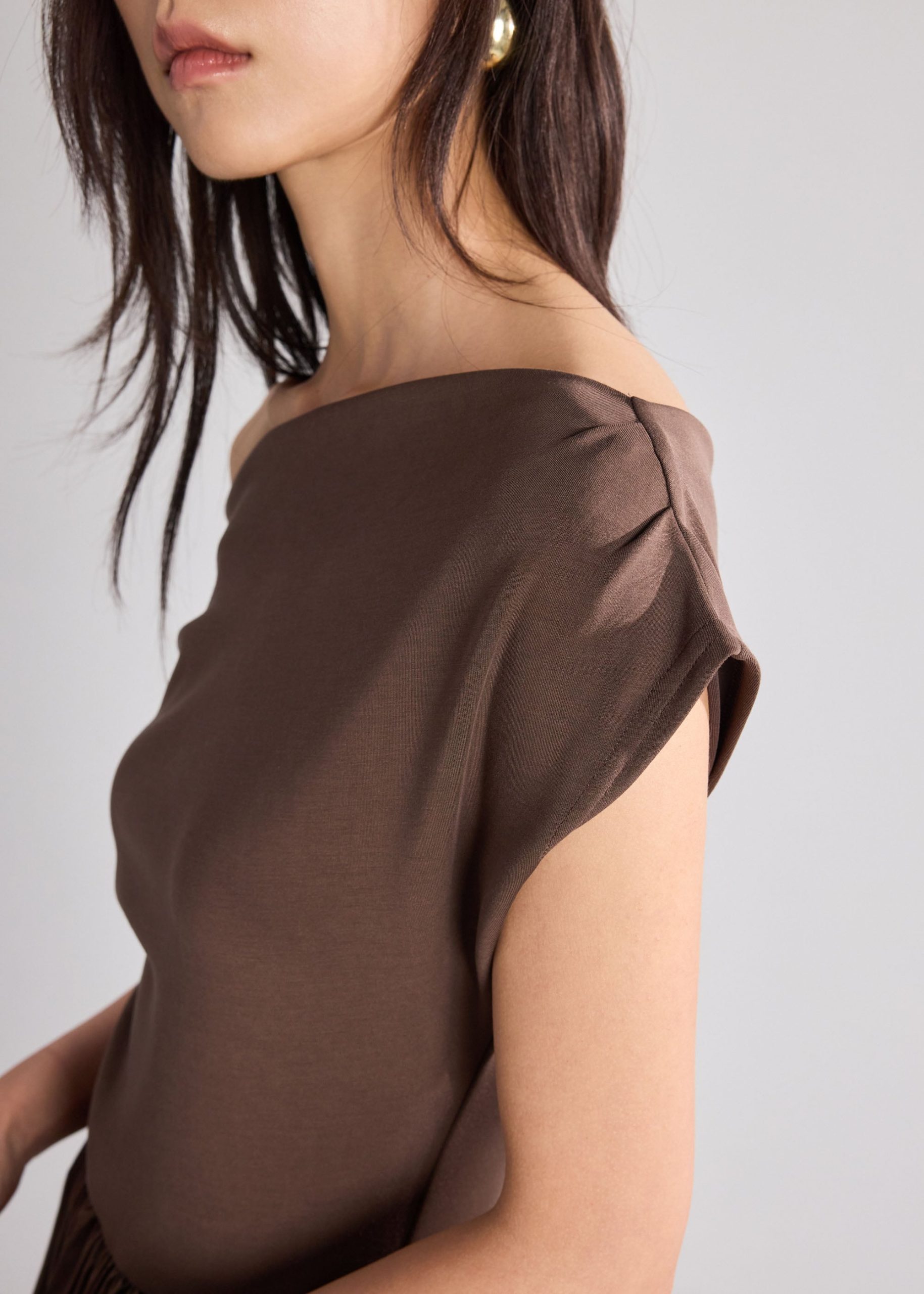Asymmetric Fit & Flare Midaxi Dress - Image 18