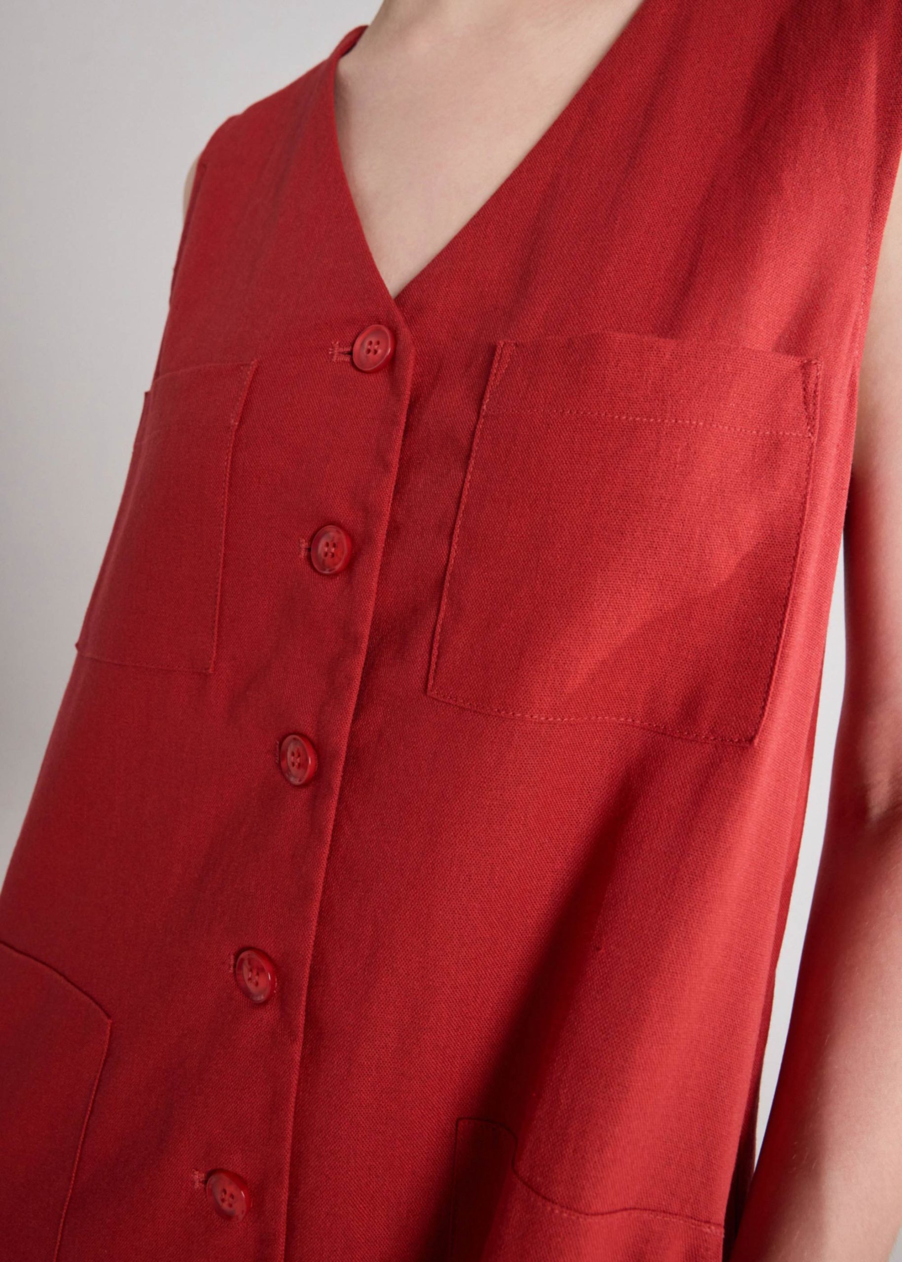 Patch Pocket Romper - Image 14
