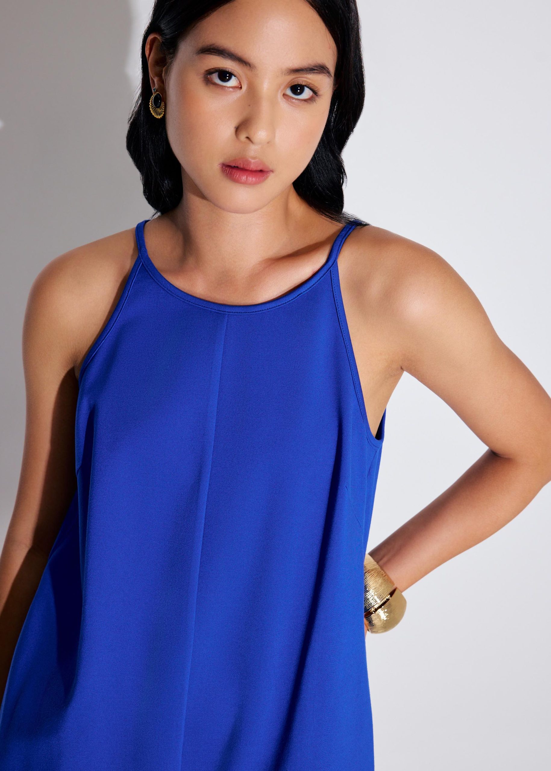 Round Neck A-line Romper - Image 14