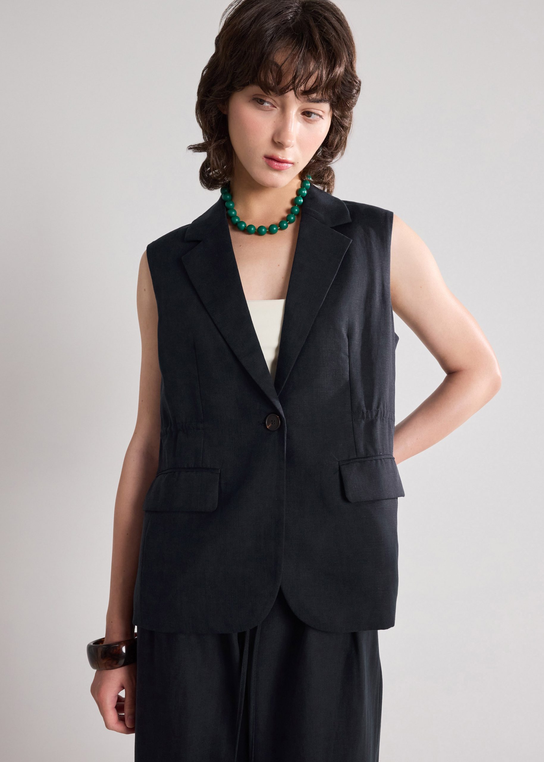Premium Linen Vest - Image 24