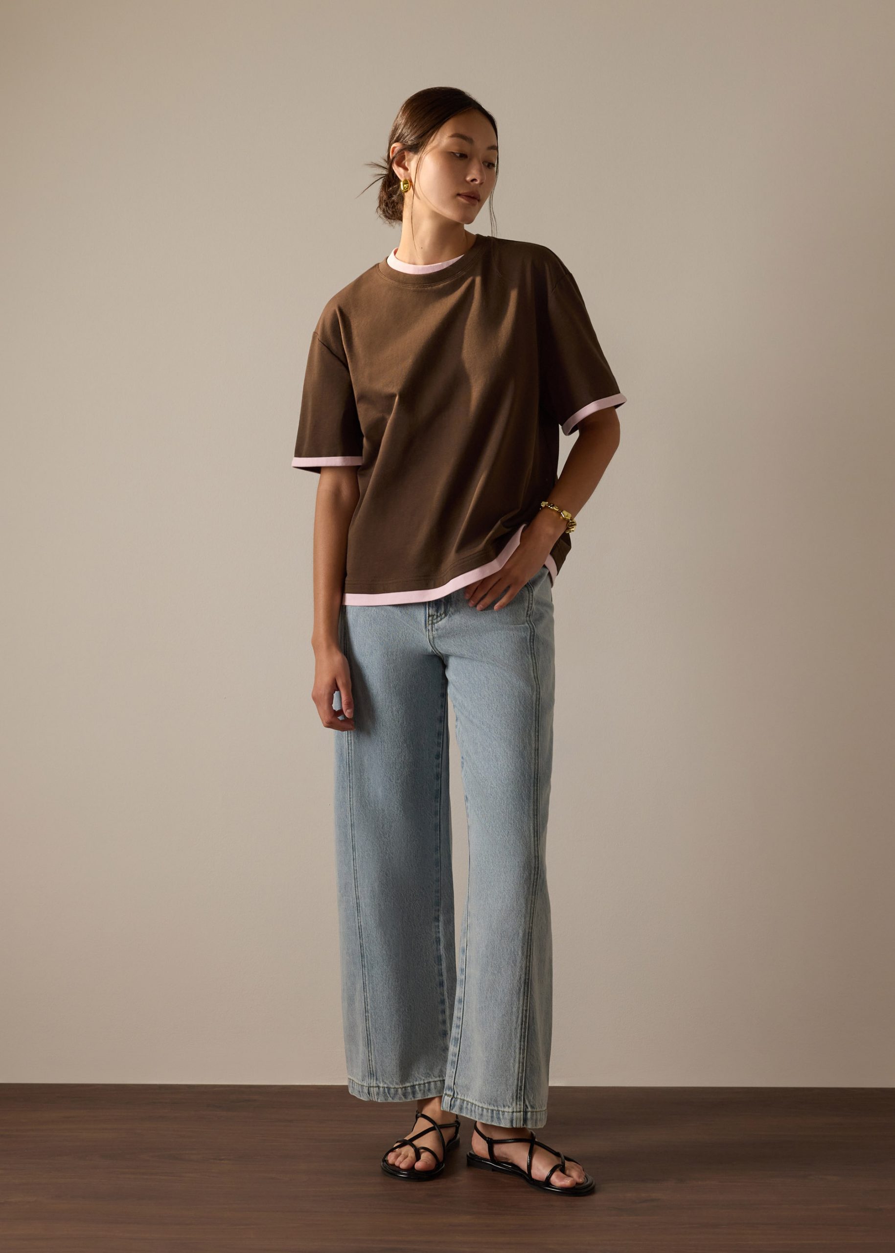 Jersey Relaxed Long Tee - Image 13