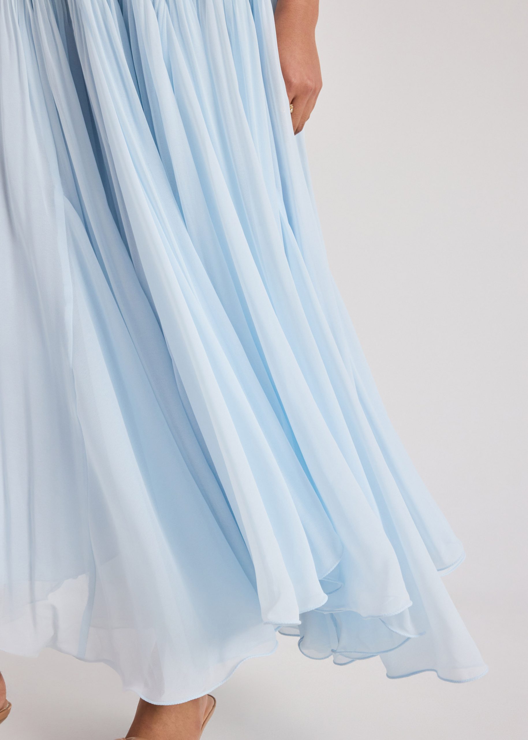 Pleated Fit & Flare Dress - Image 14