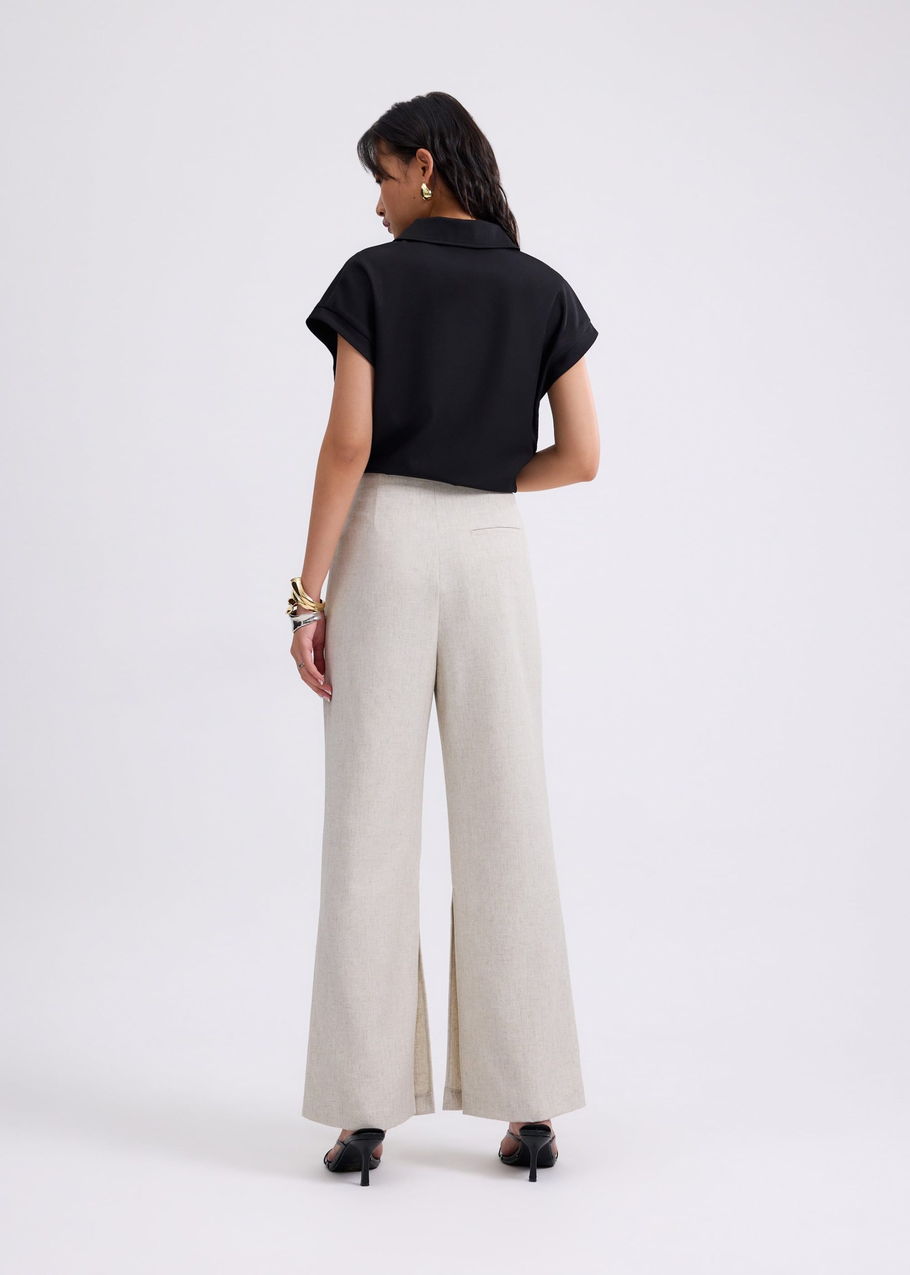 Leggy??Amarantha High Waist Straight Leg Pants - Image 13