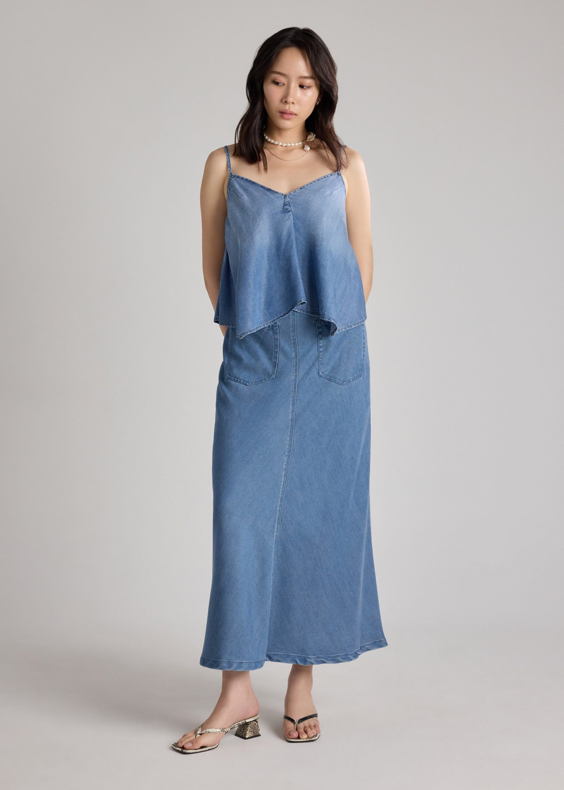 Chambray Relaxed Camisole - Image 8