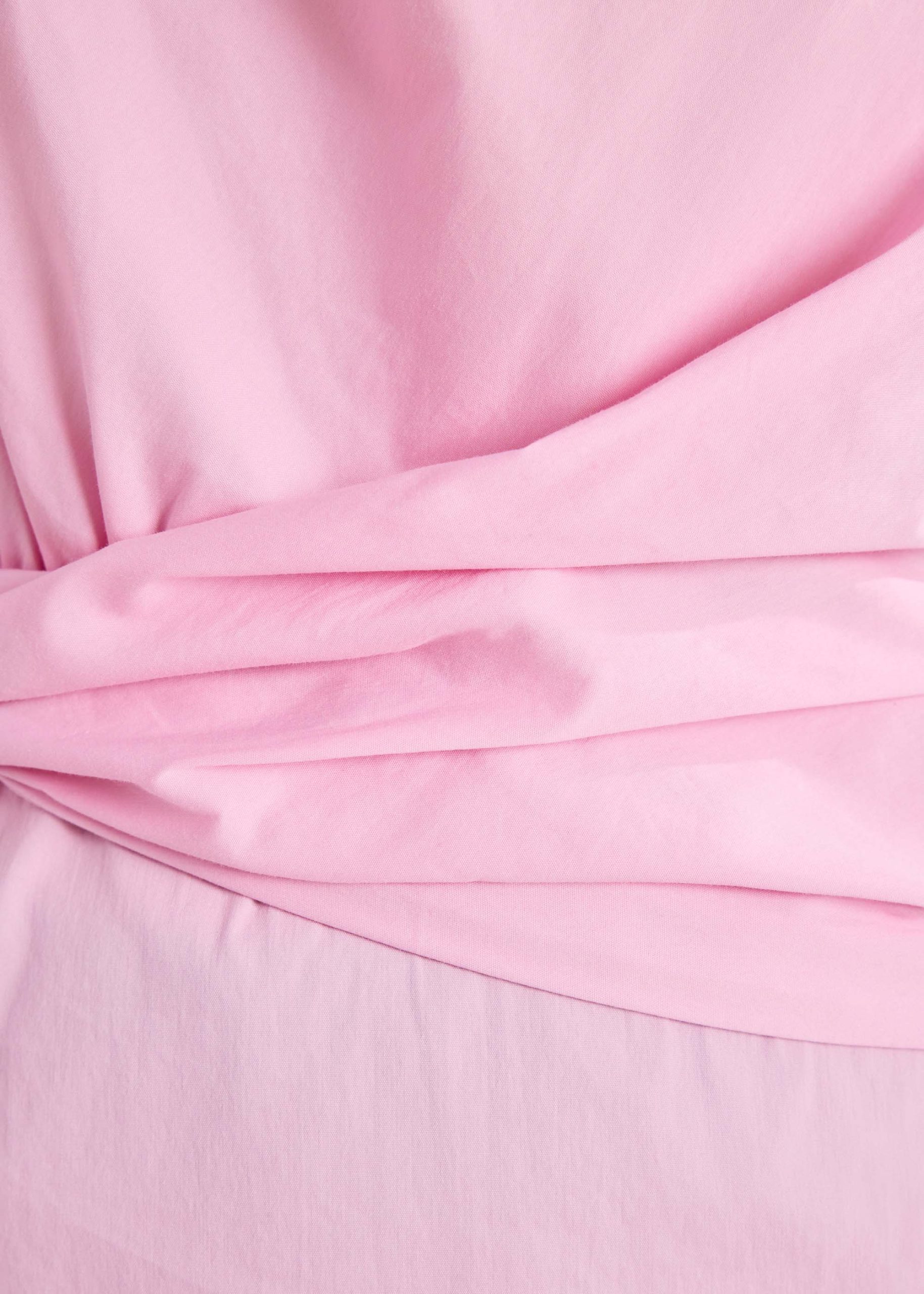 Side Tie Poplin Top - Image 18