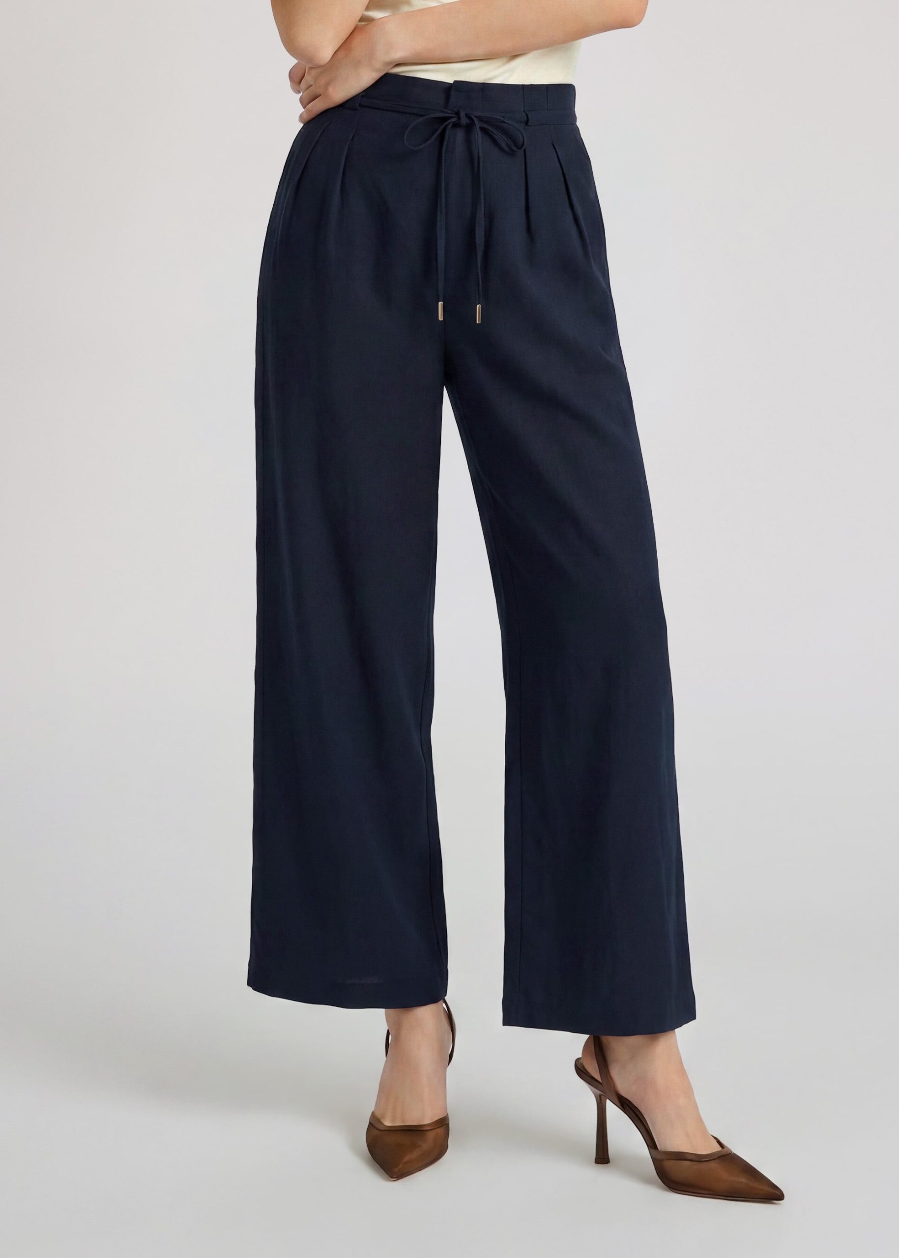 PETITE Nora Leggy??Premium Linen Pants - Image 13
