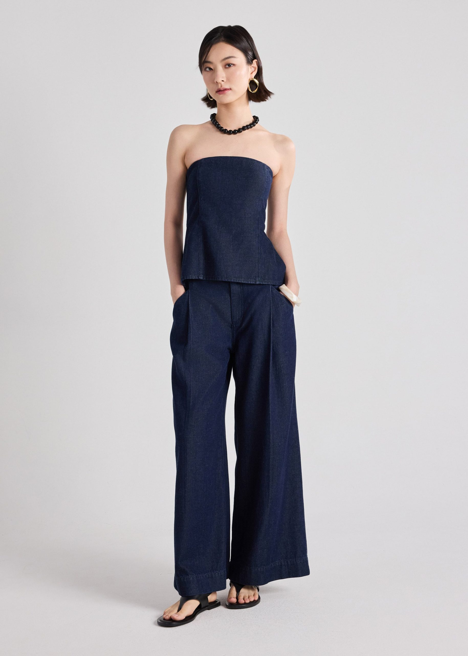 BraFree by LB Denim Tube Top - Image 2