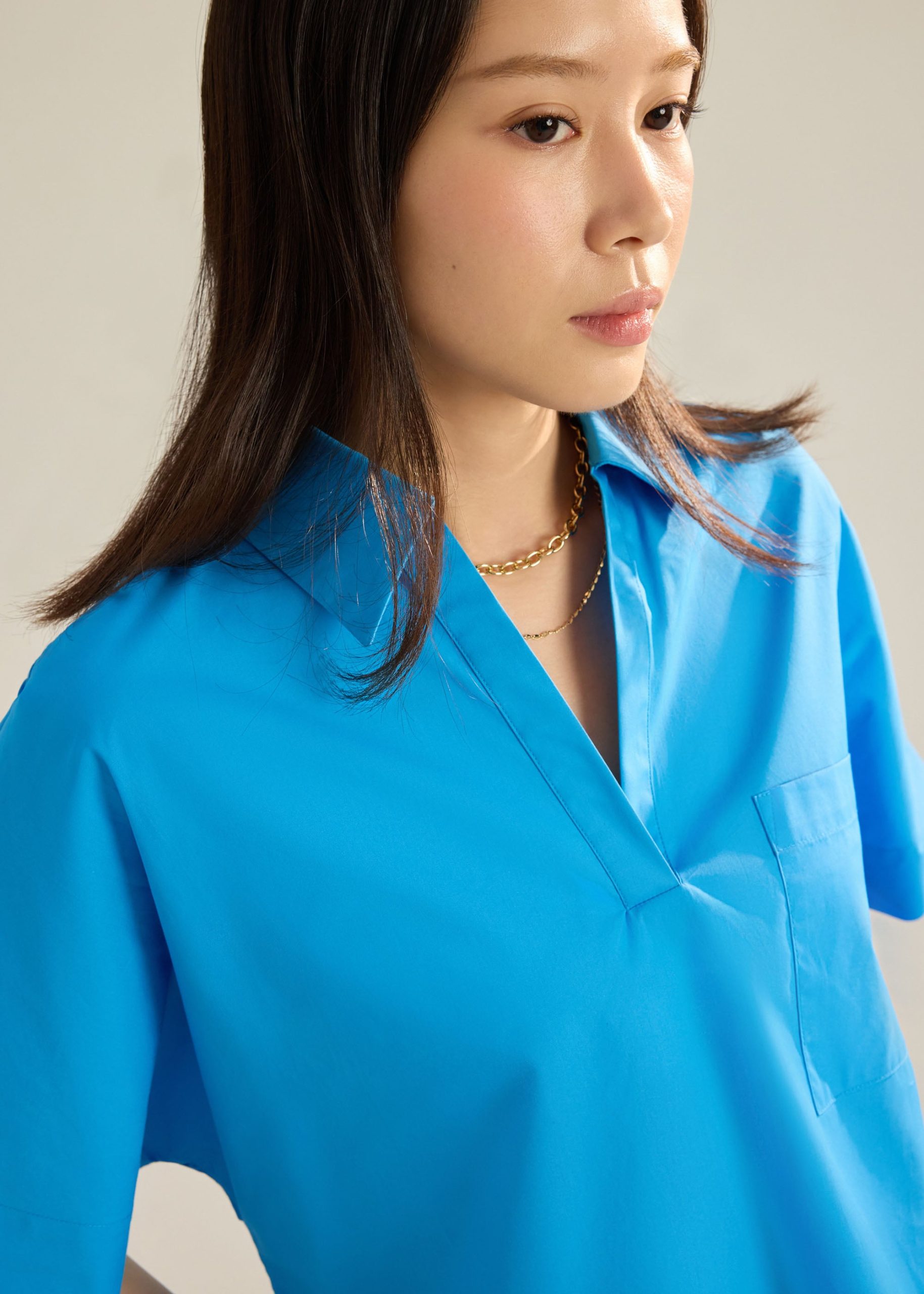 Maggie Cotton Relaxed Shirt - Image 11