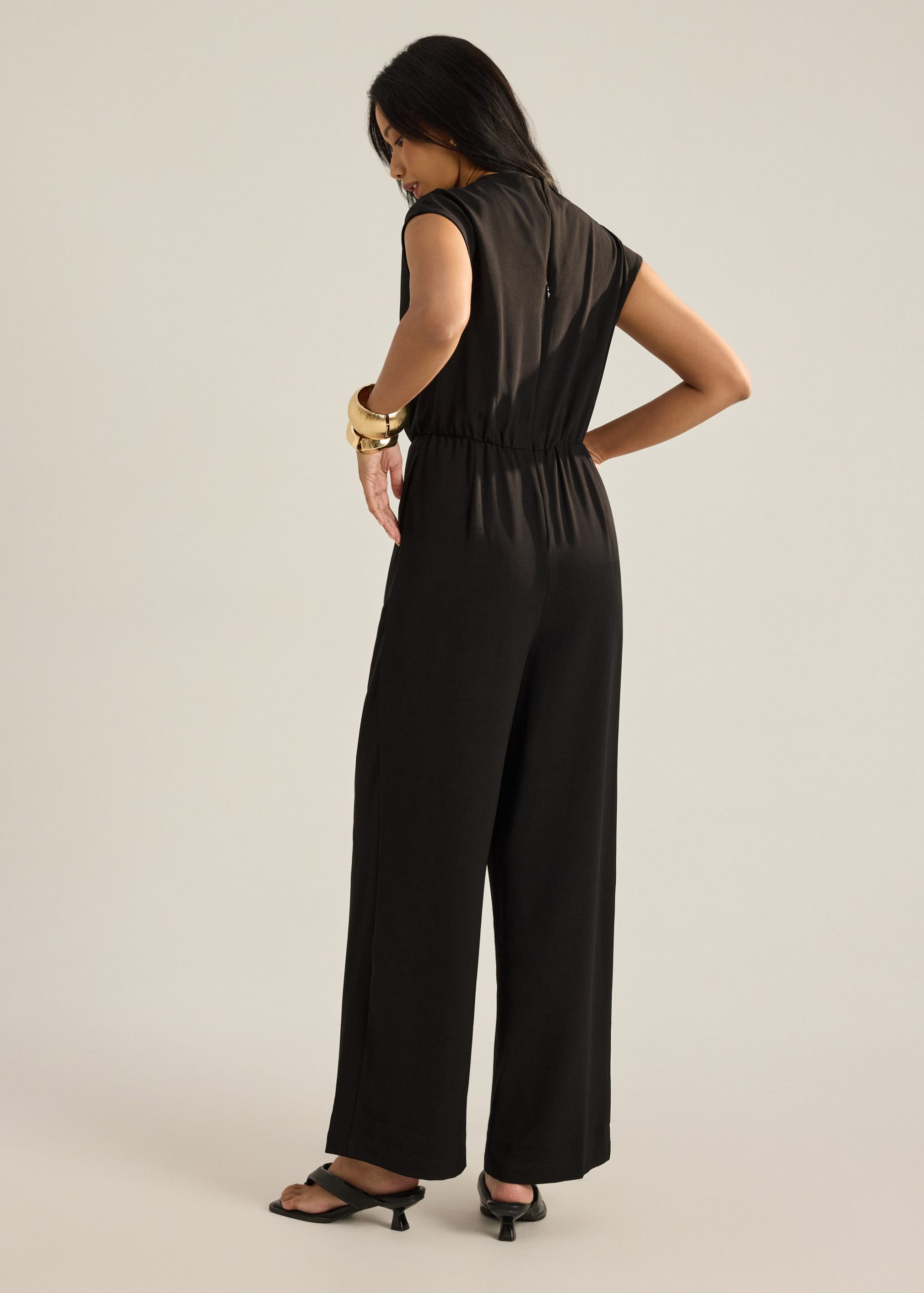 Anaz Leggy??Mock Neck Jumpsuit - Image 4