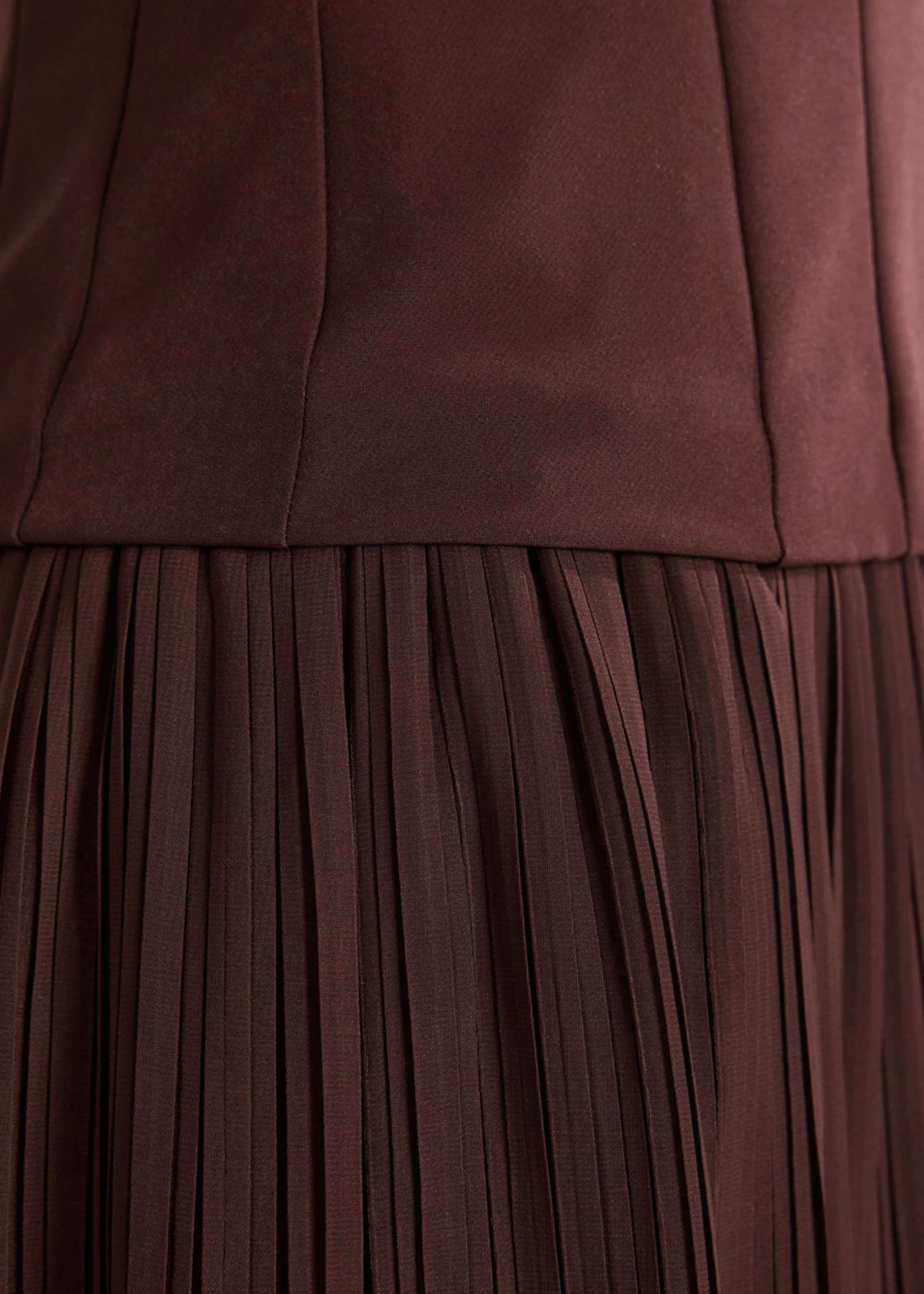 Pleated Fit & Flare Dress - Image 19