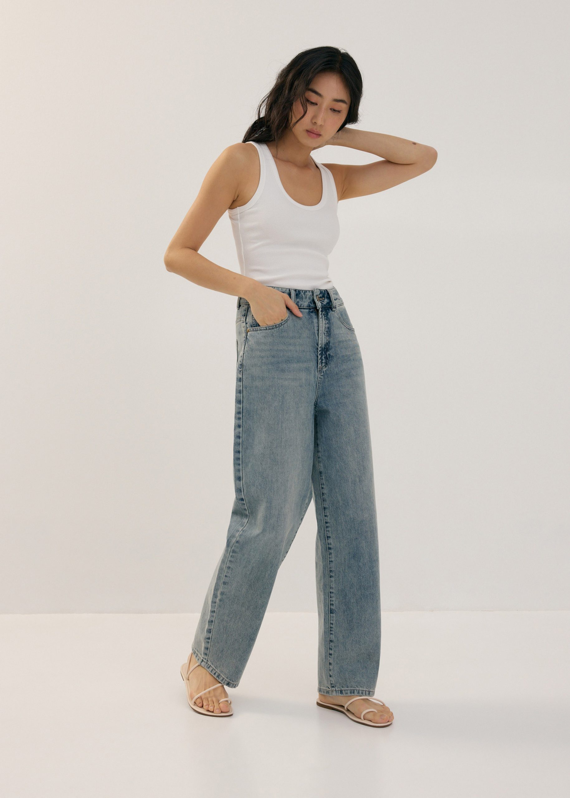Mai Denim Barrel Jeans - Image 9