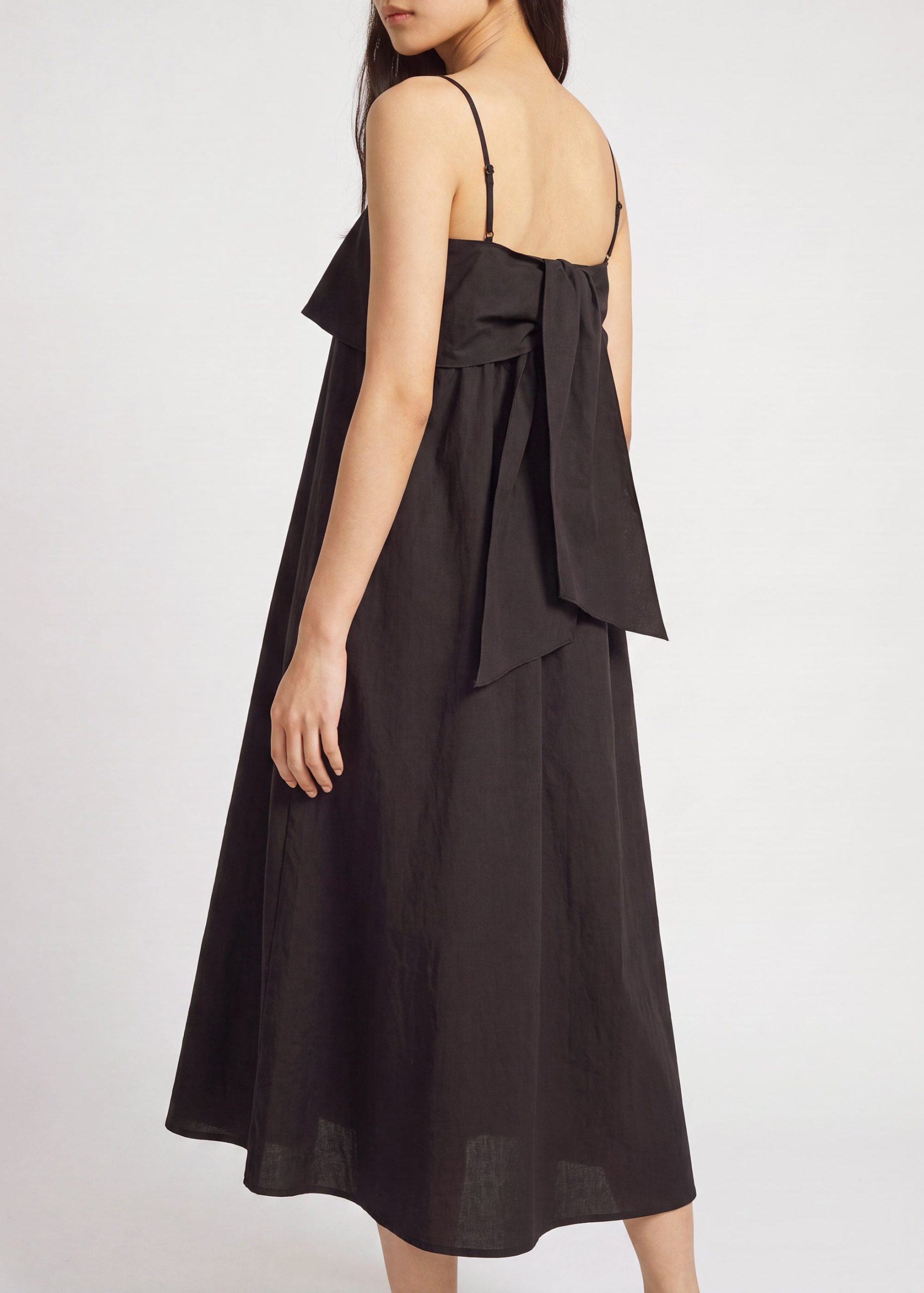 Ruffle Overlay Midi Dress - Image 7