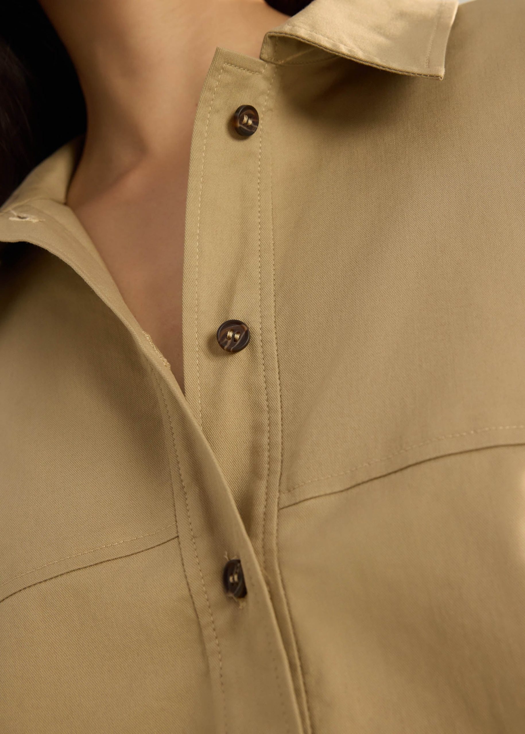 Oversized Button Down Shirt - Image 11