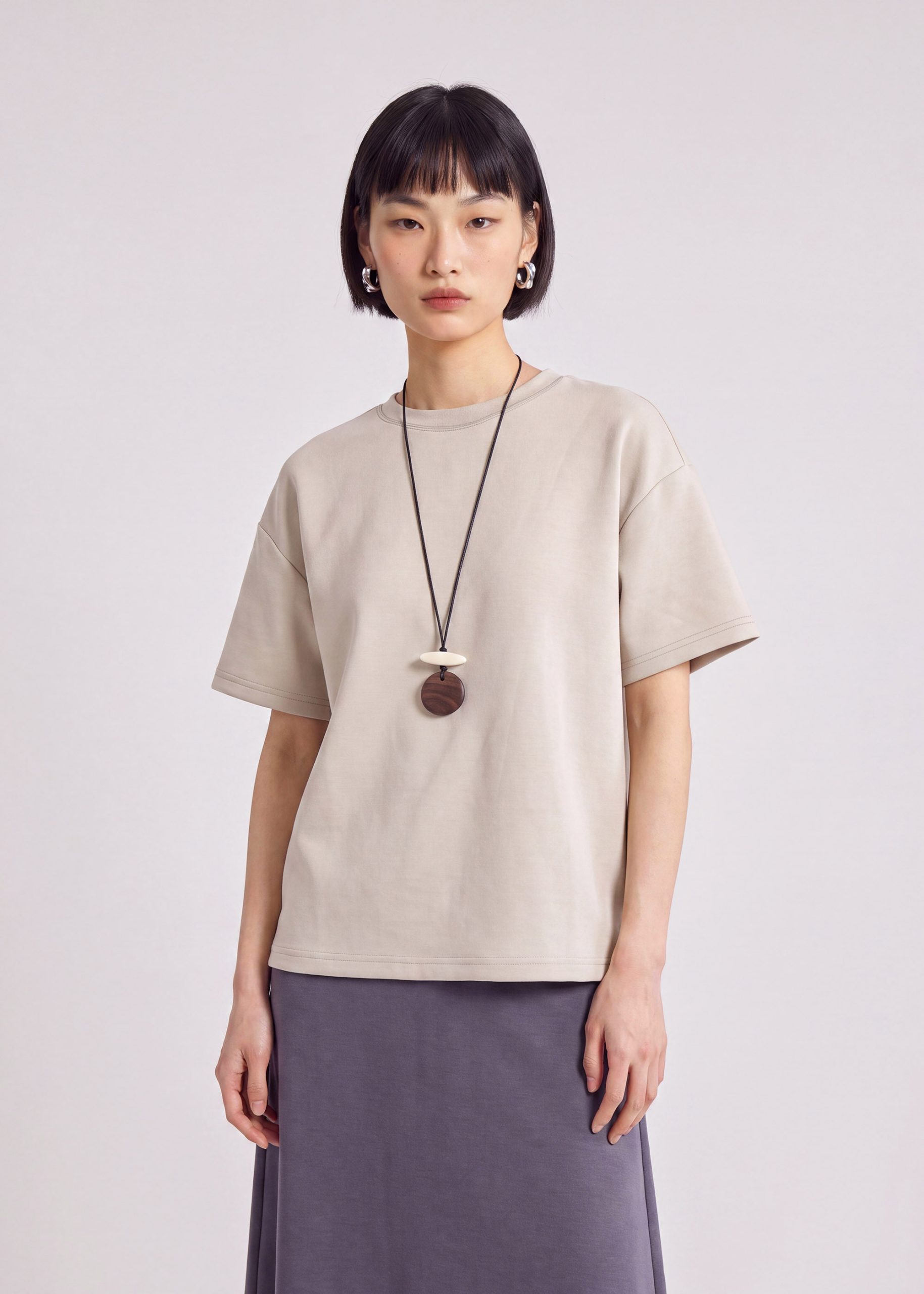 Relaxed Neoprene Tee - Image 16
