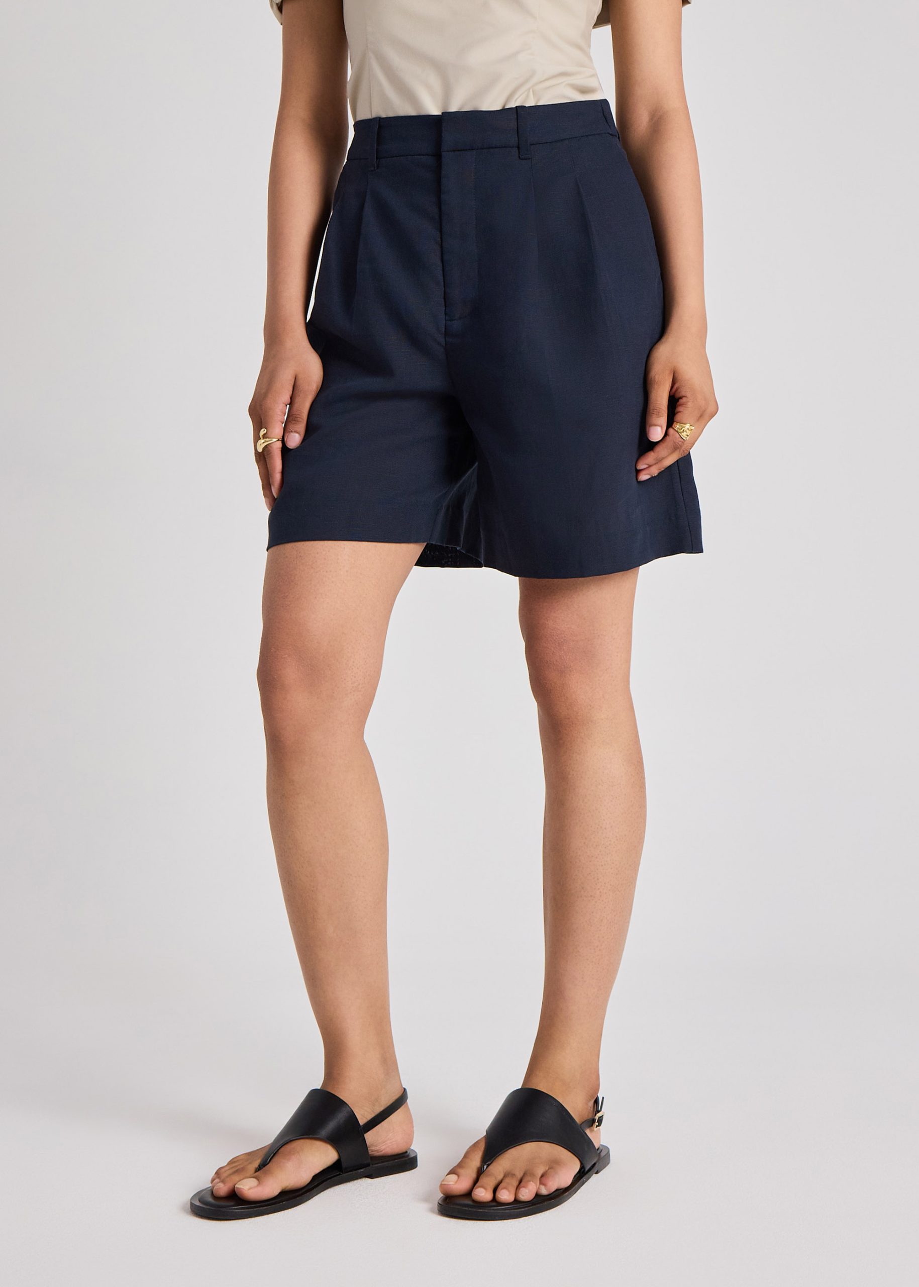 Lana Premium Linen Shorts - Image 10