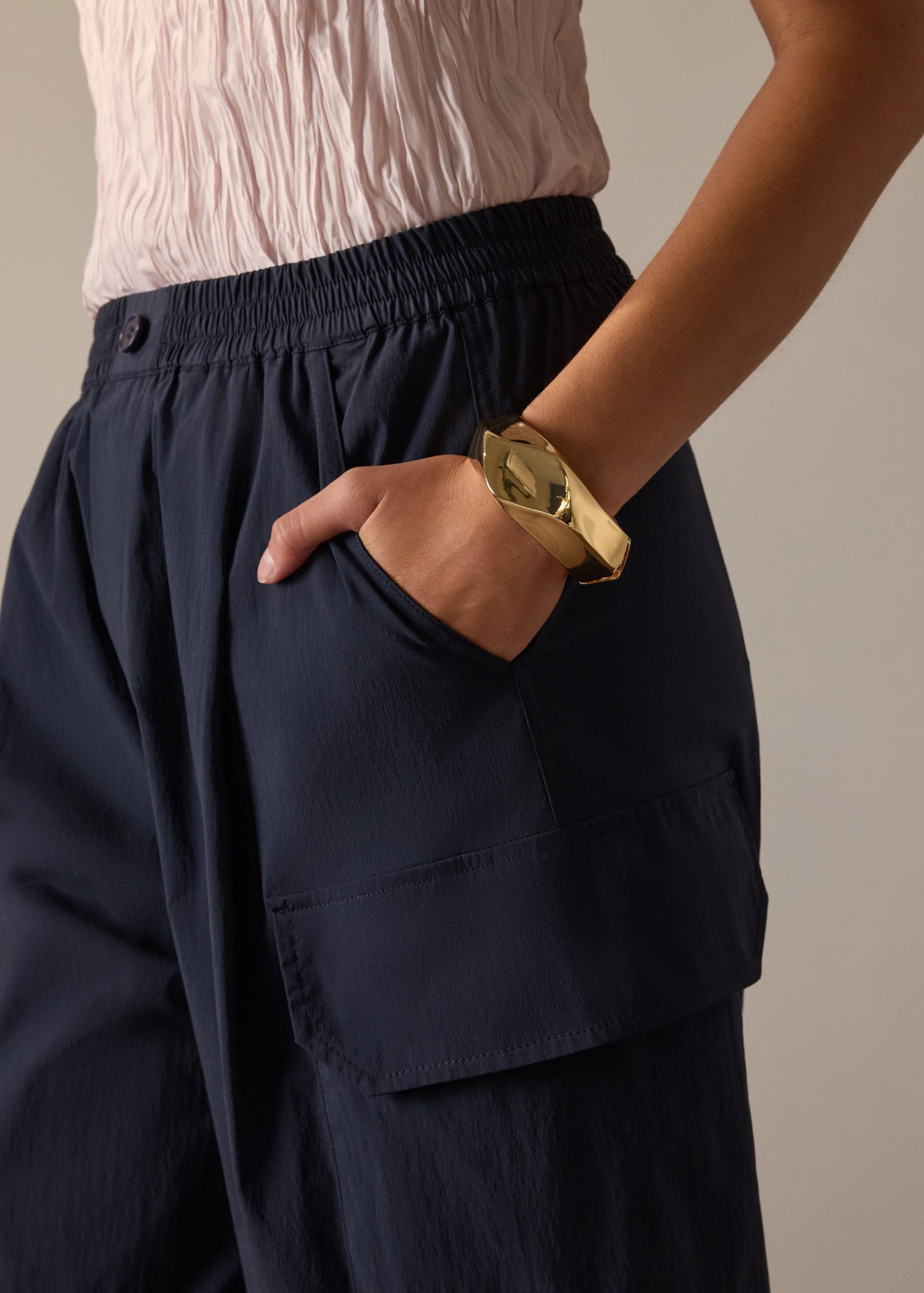 Peg Leg Cargo Pants - Image 6
