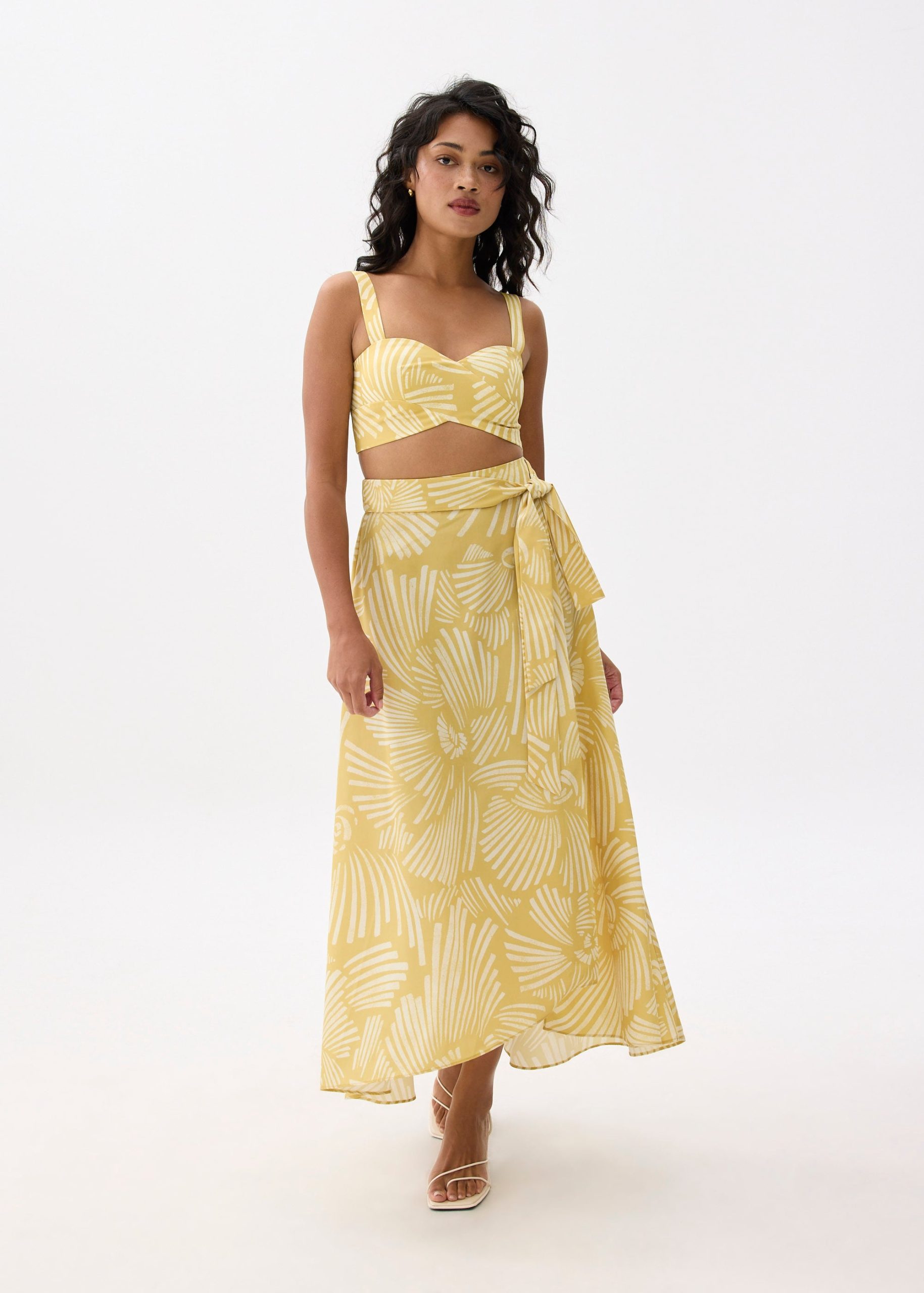 BraFree by LB Cropped Bustier Top in Kekana - Image 3