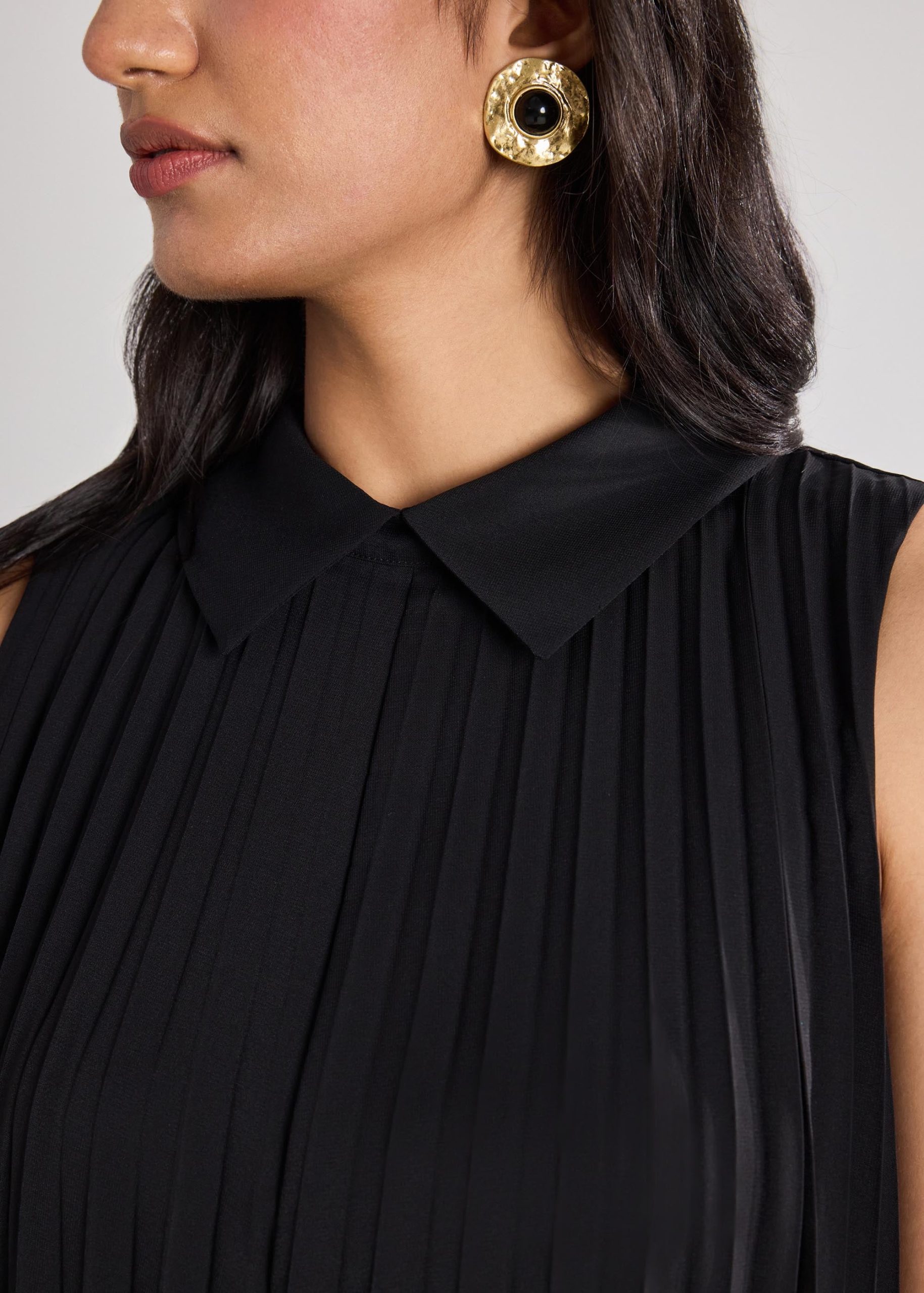 Umi Sunray Pleated Dress - Image 4