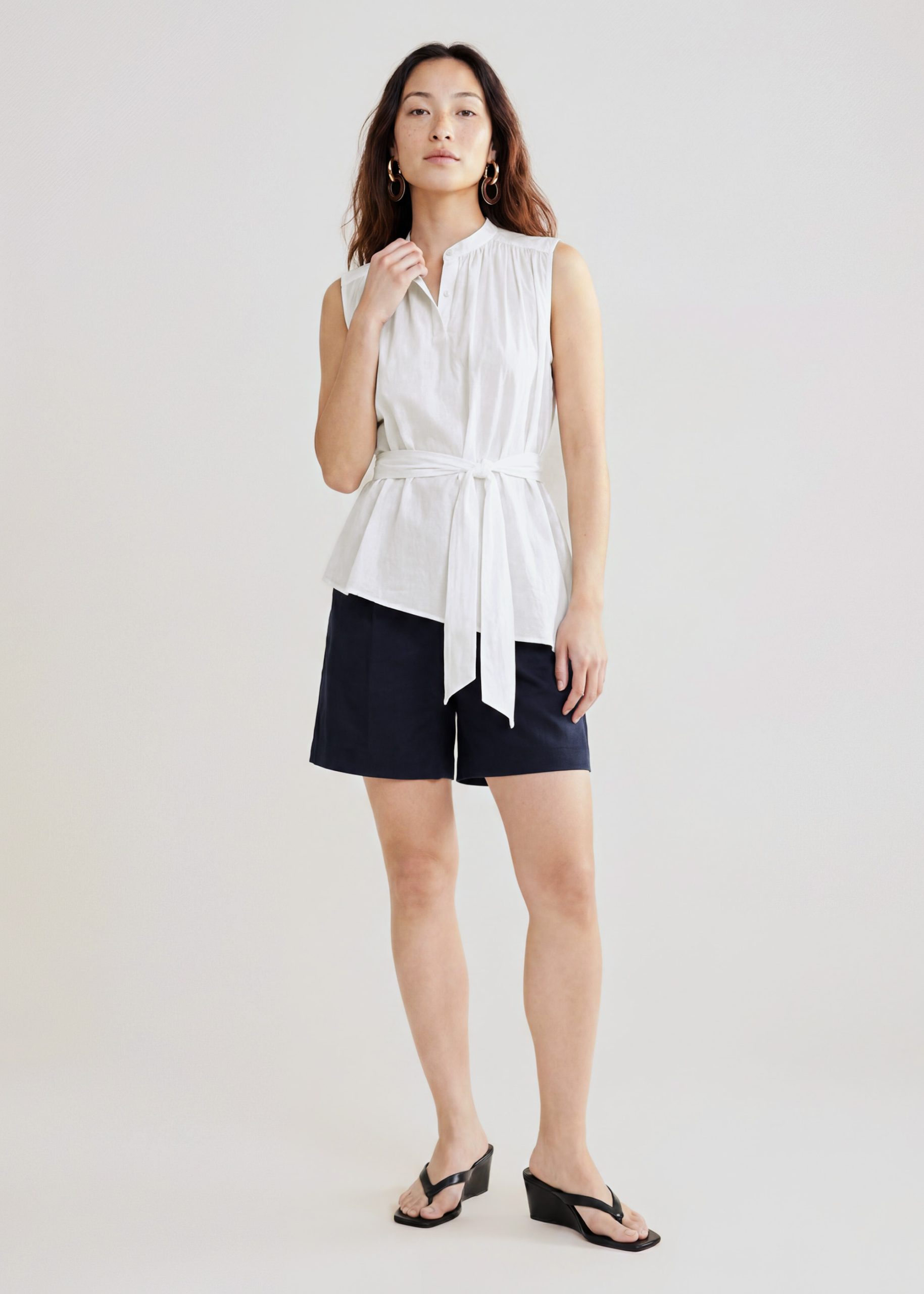 Sayaka Washed Cotton Shirt - Image 18