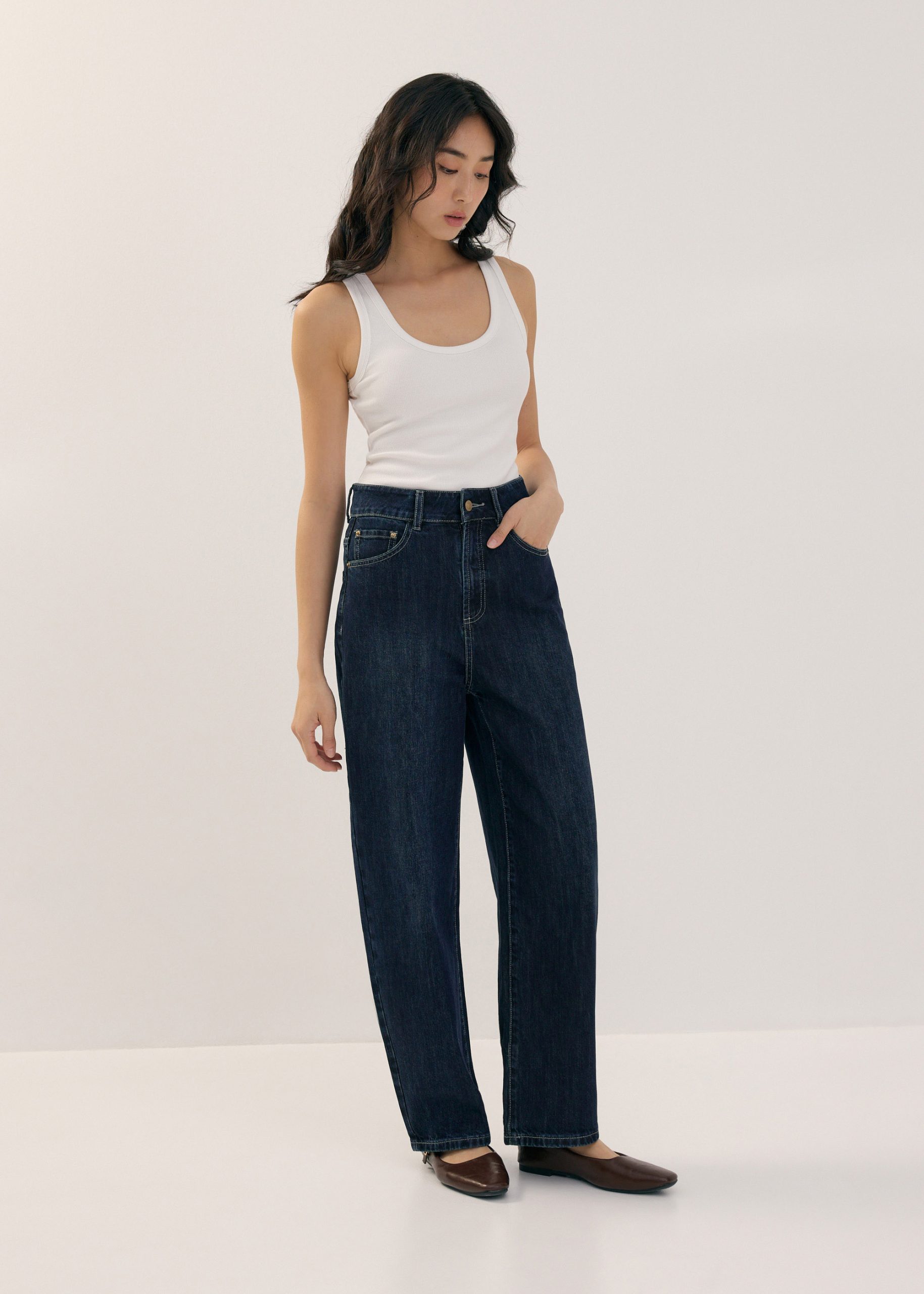 Mai Denim Barrel Jeans - Image 2