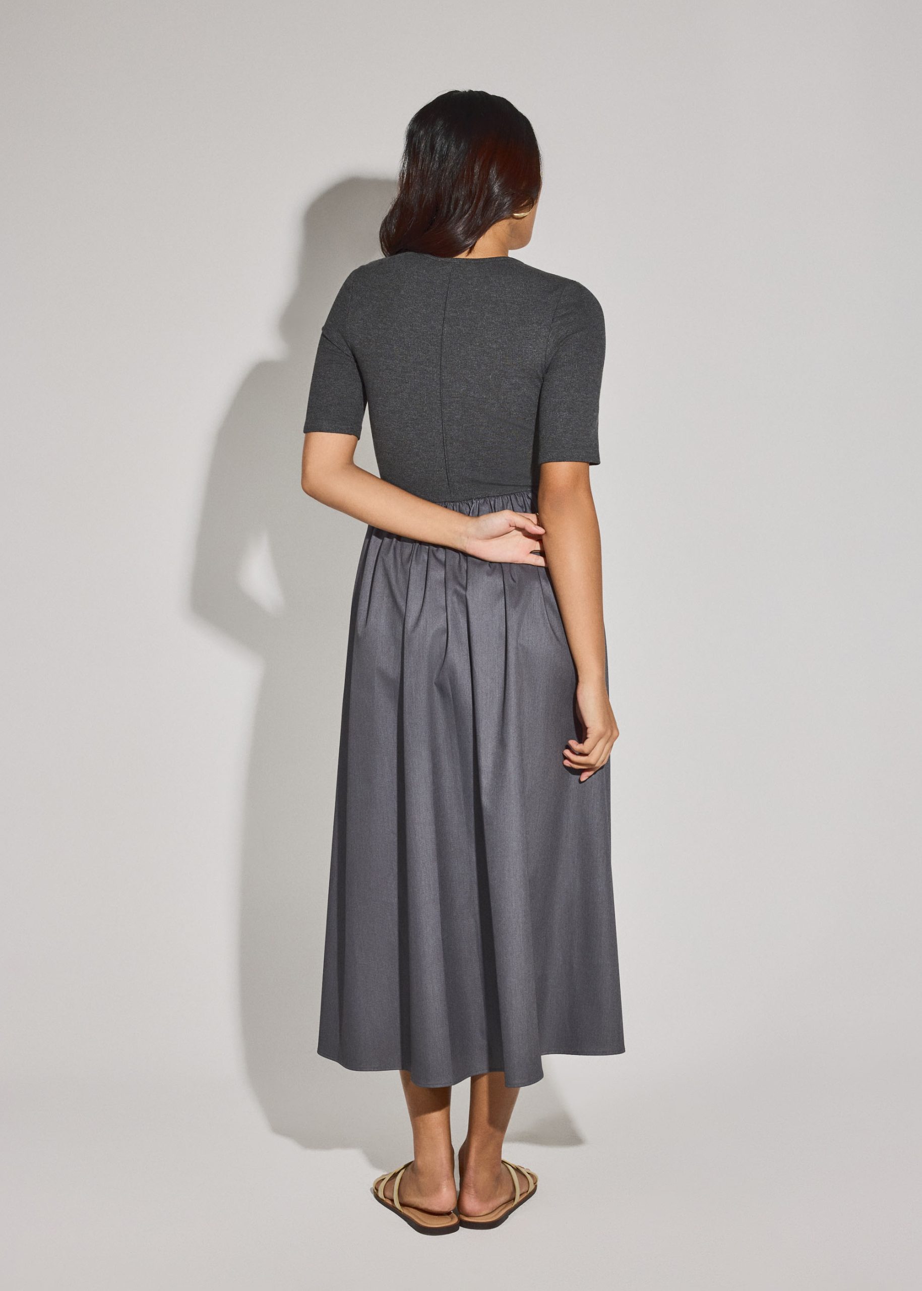 Jersey Fit & Flare Midaxi Dress - Image 11