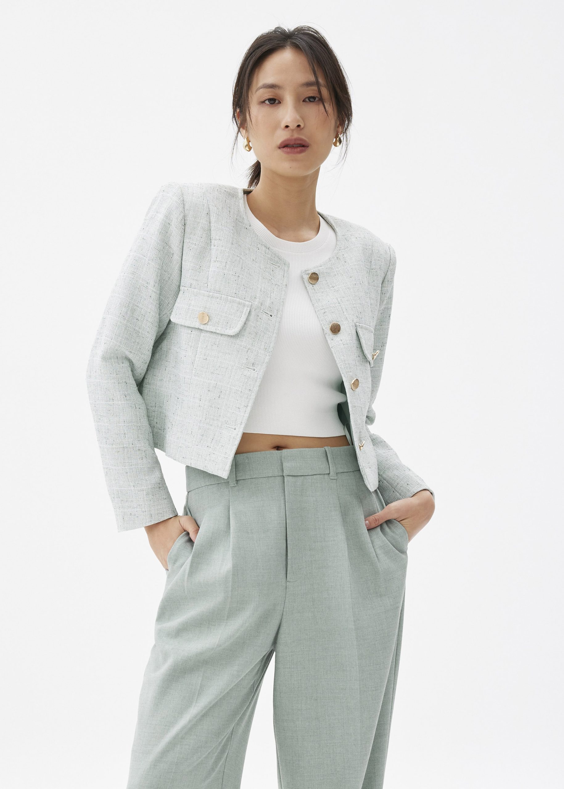 Arden Tweed Jacket - Image 23