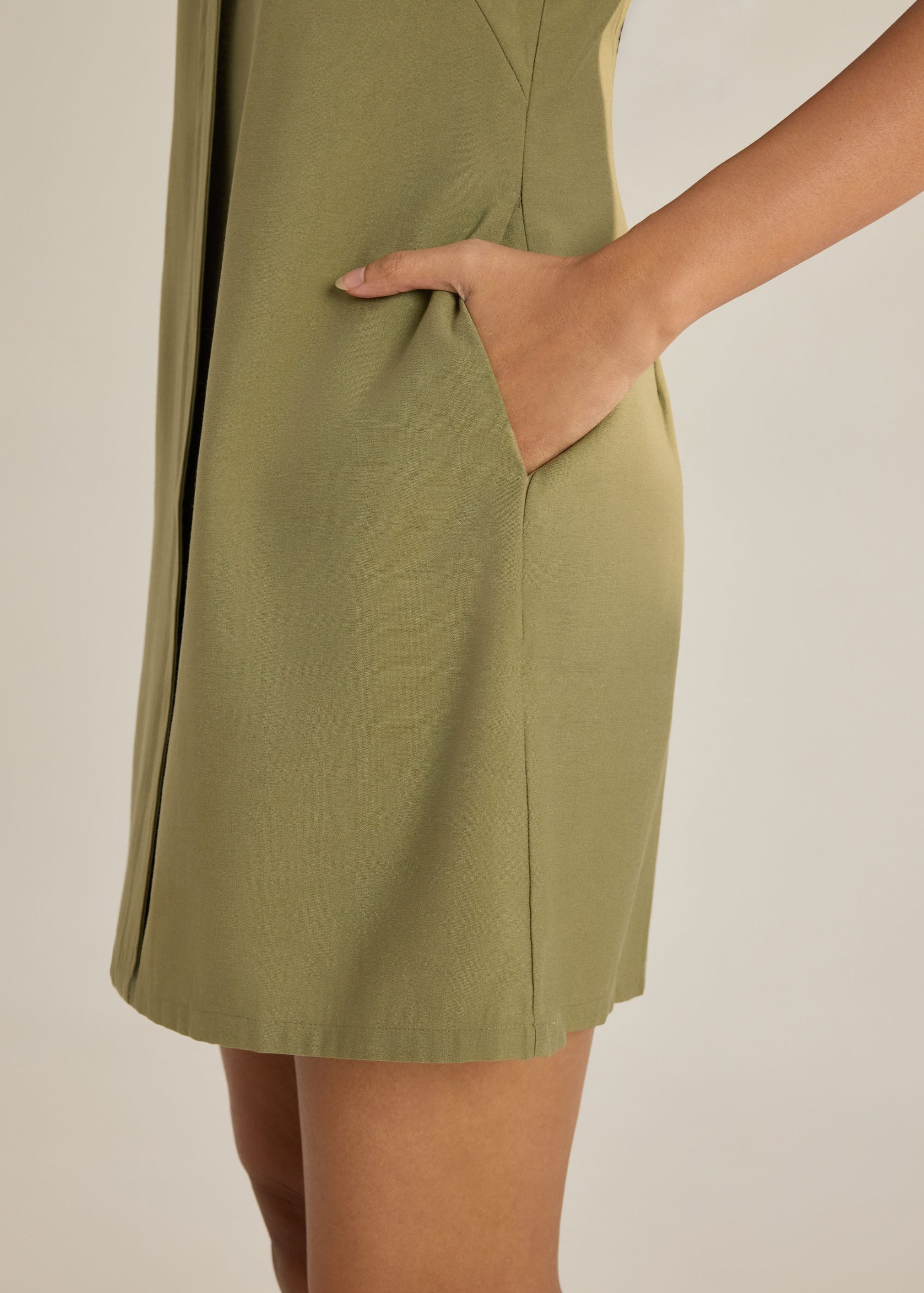 Ginny Collared A-line Dress - Image 13