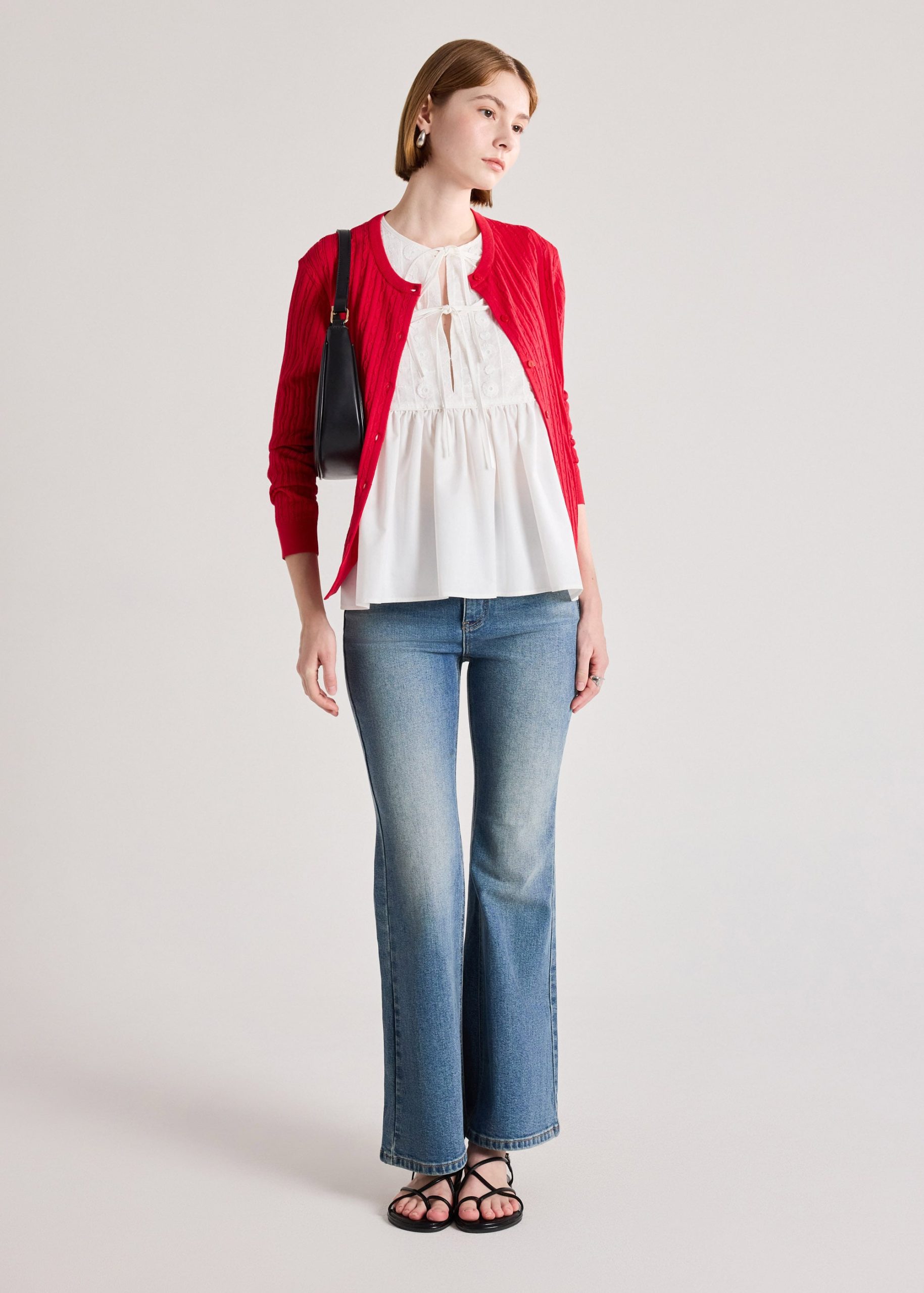 Cable Knit Cardigan - Image 26