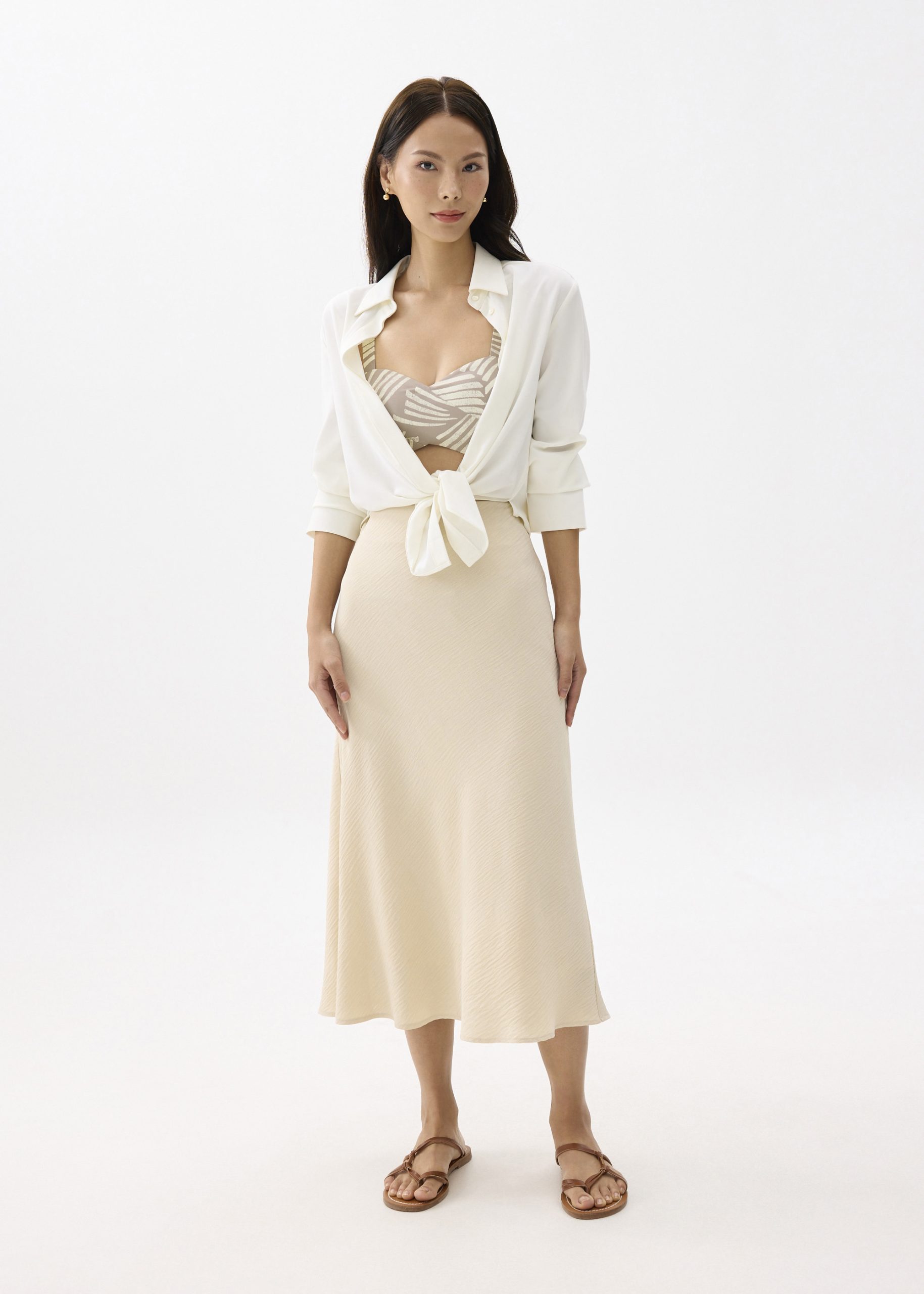 BraFree by LB Cropped Bustier Top in Kekana - Image 11
