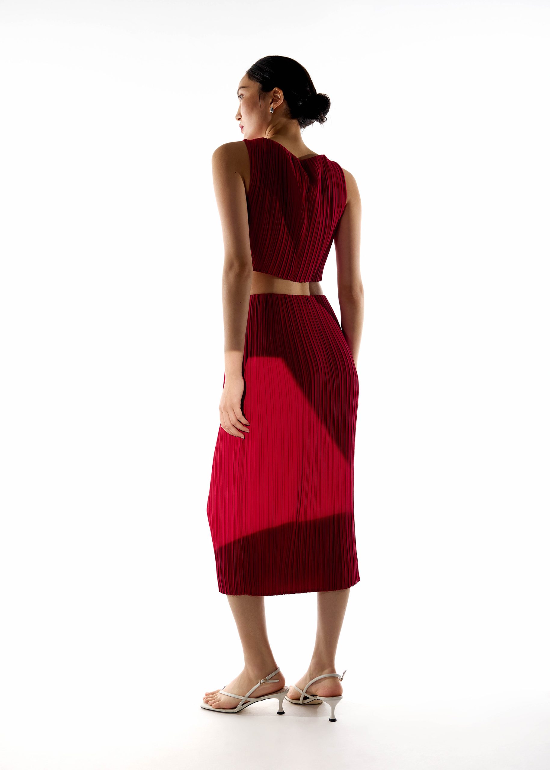 Gym Pleated Column Midi Skirt - Image 36