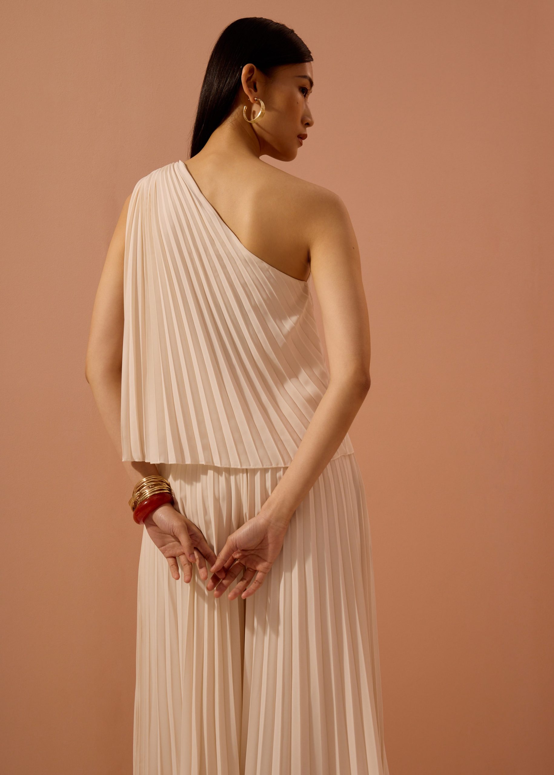Wei Sunray Pleated Toga Top - Image 15