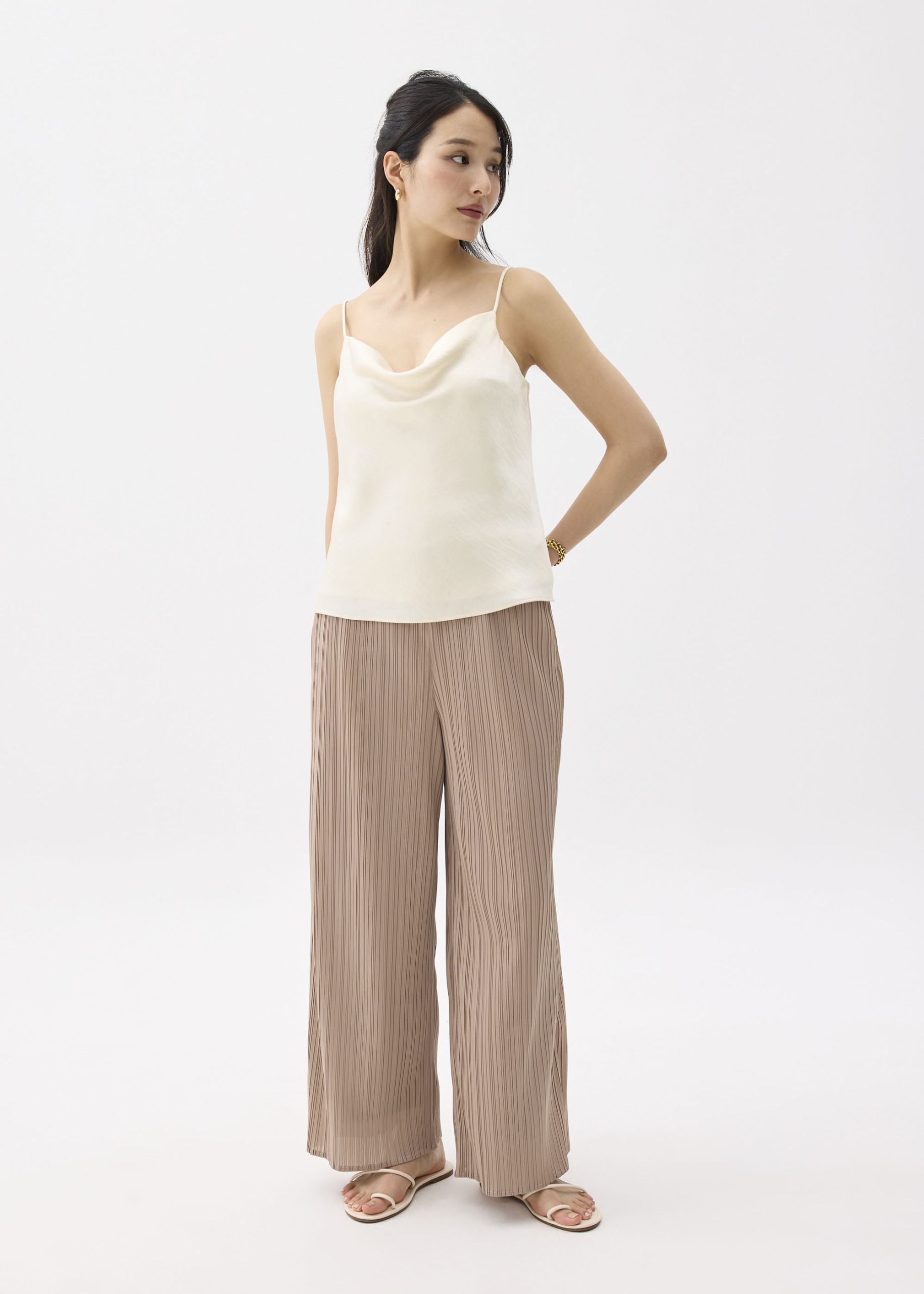 Sophia Cowl Neck Camisole Top - Image 15