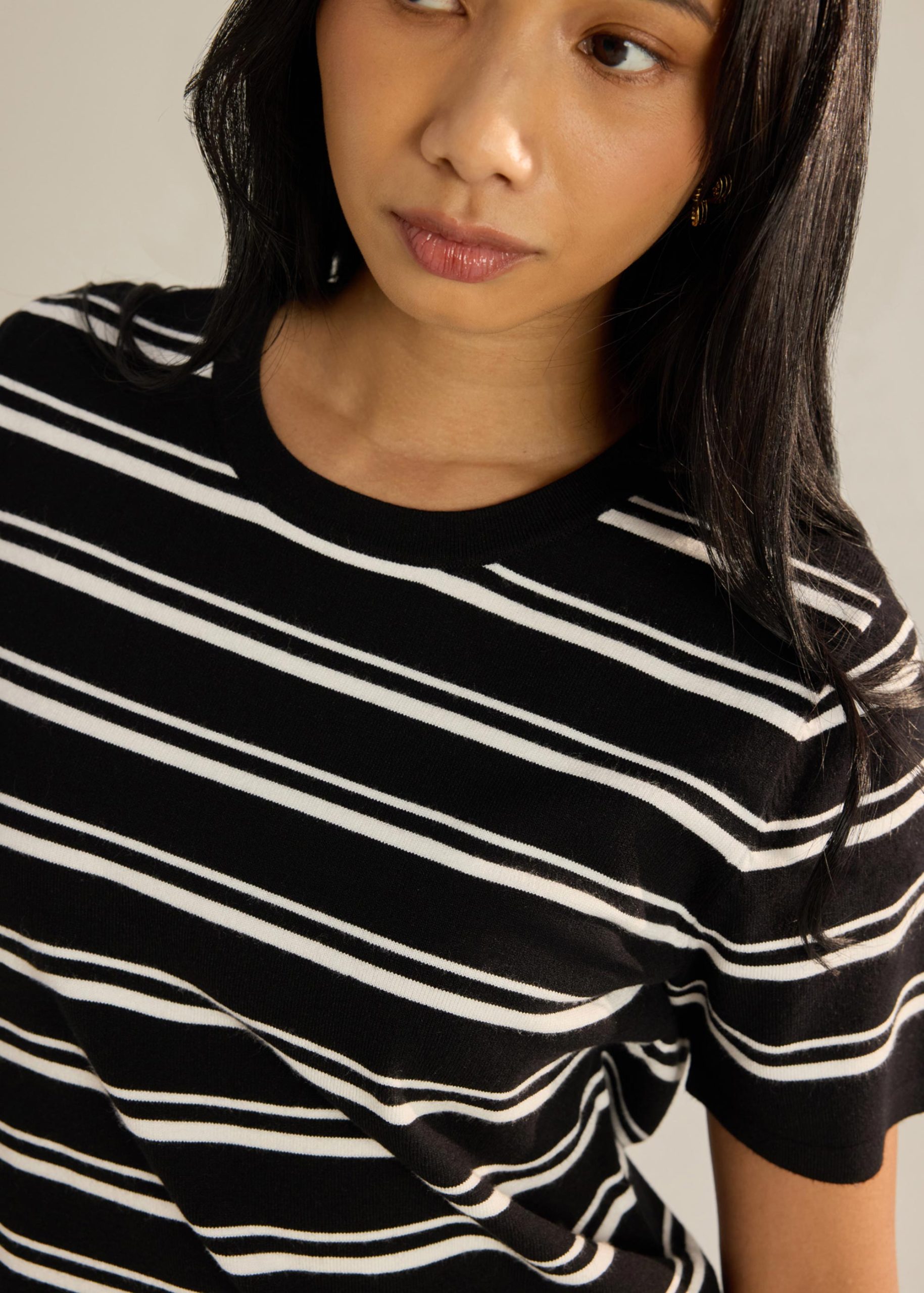 Alex Striped Knit Tee - Image 6