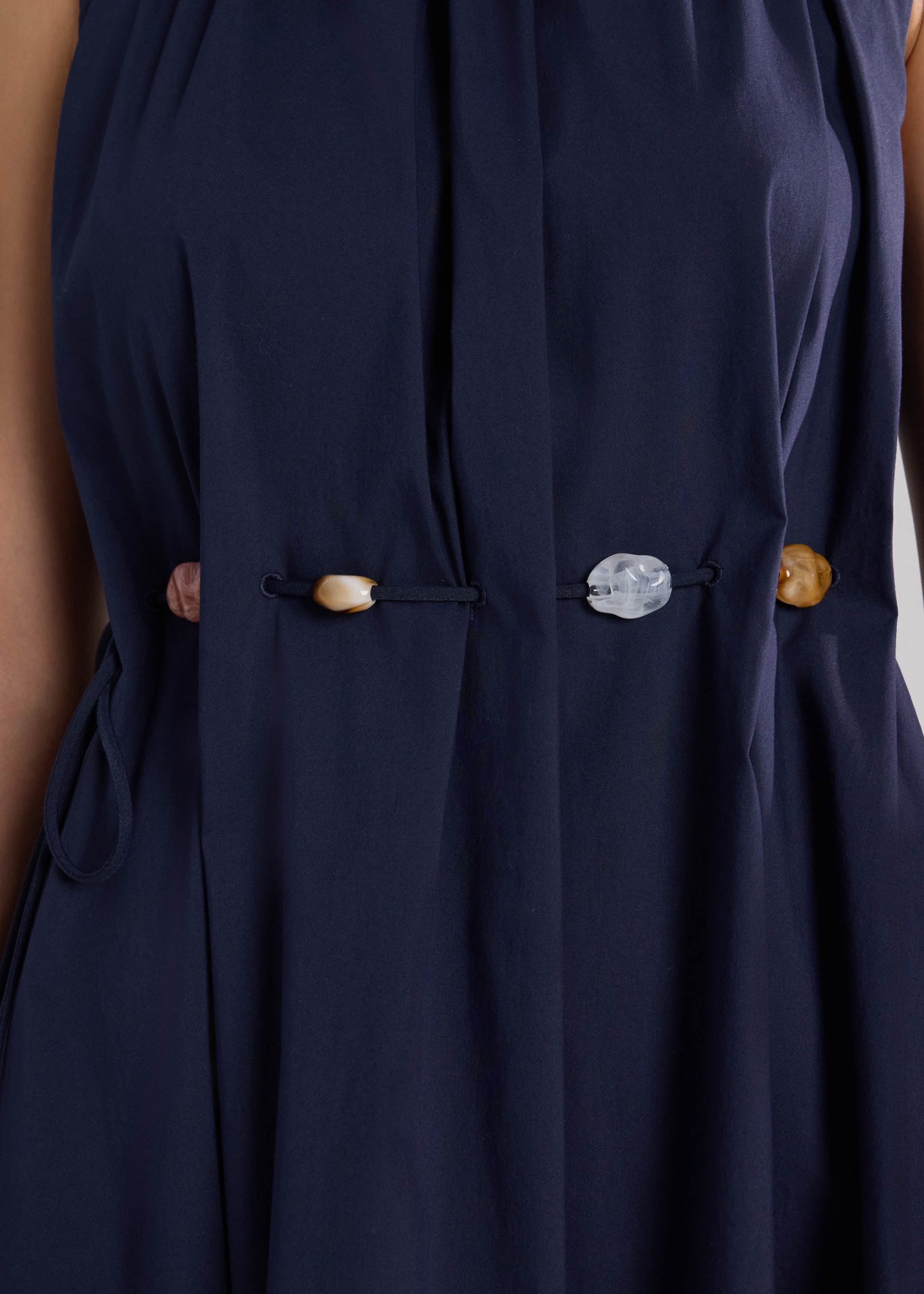 Coastal Beads Waist Tie Dress - Image 6