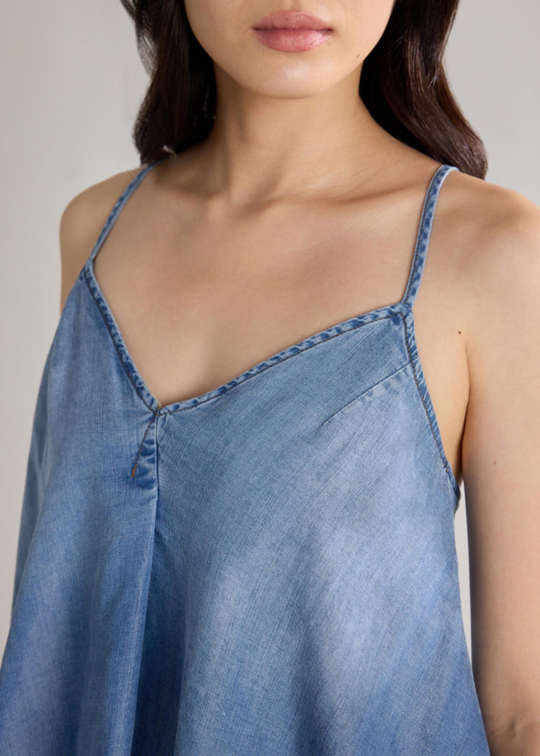 Chambray Relaxed Camisole - Image 4