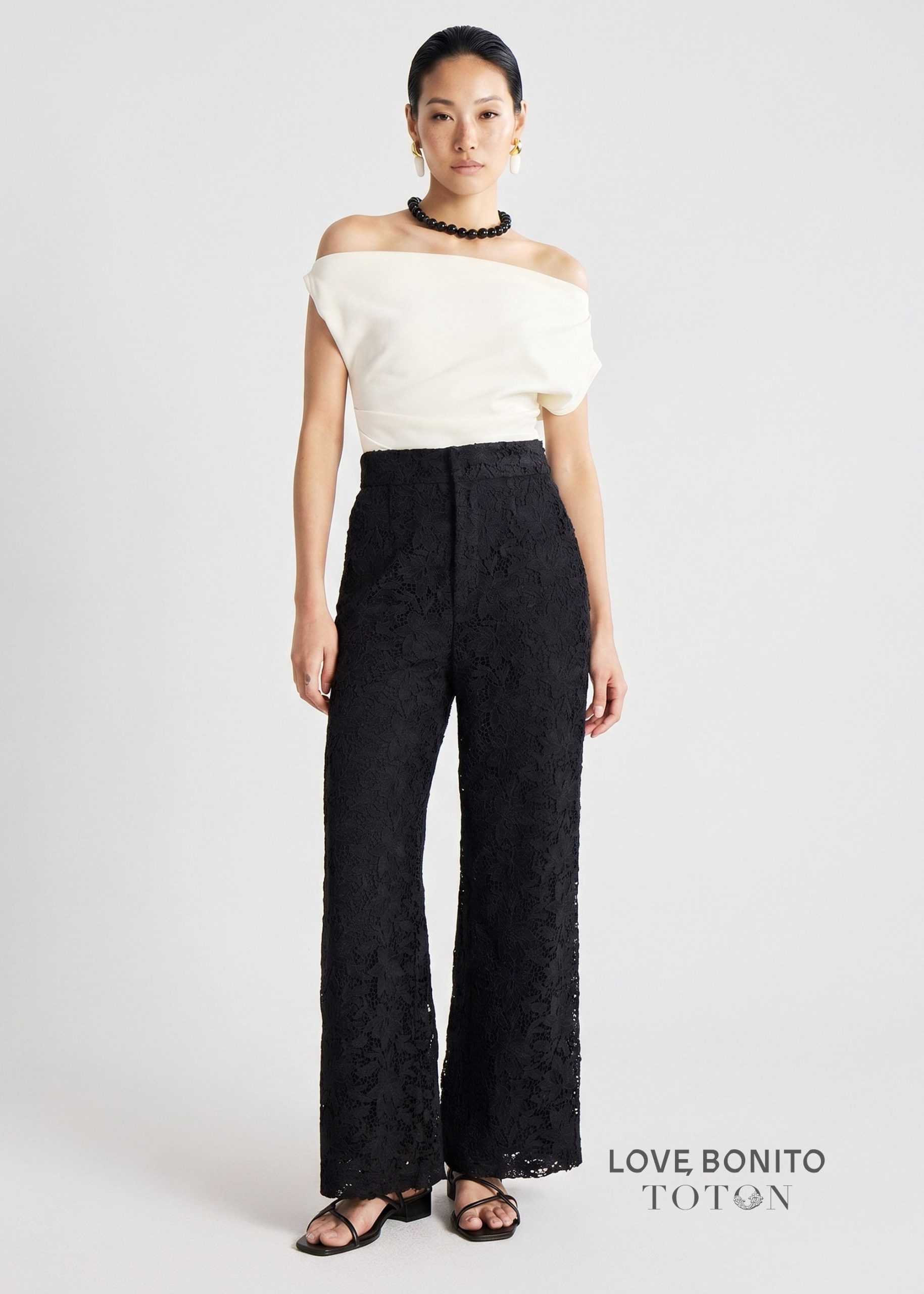 Love, Bonito x TOTON Leggy??Lace Pants - Image 2