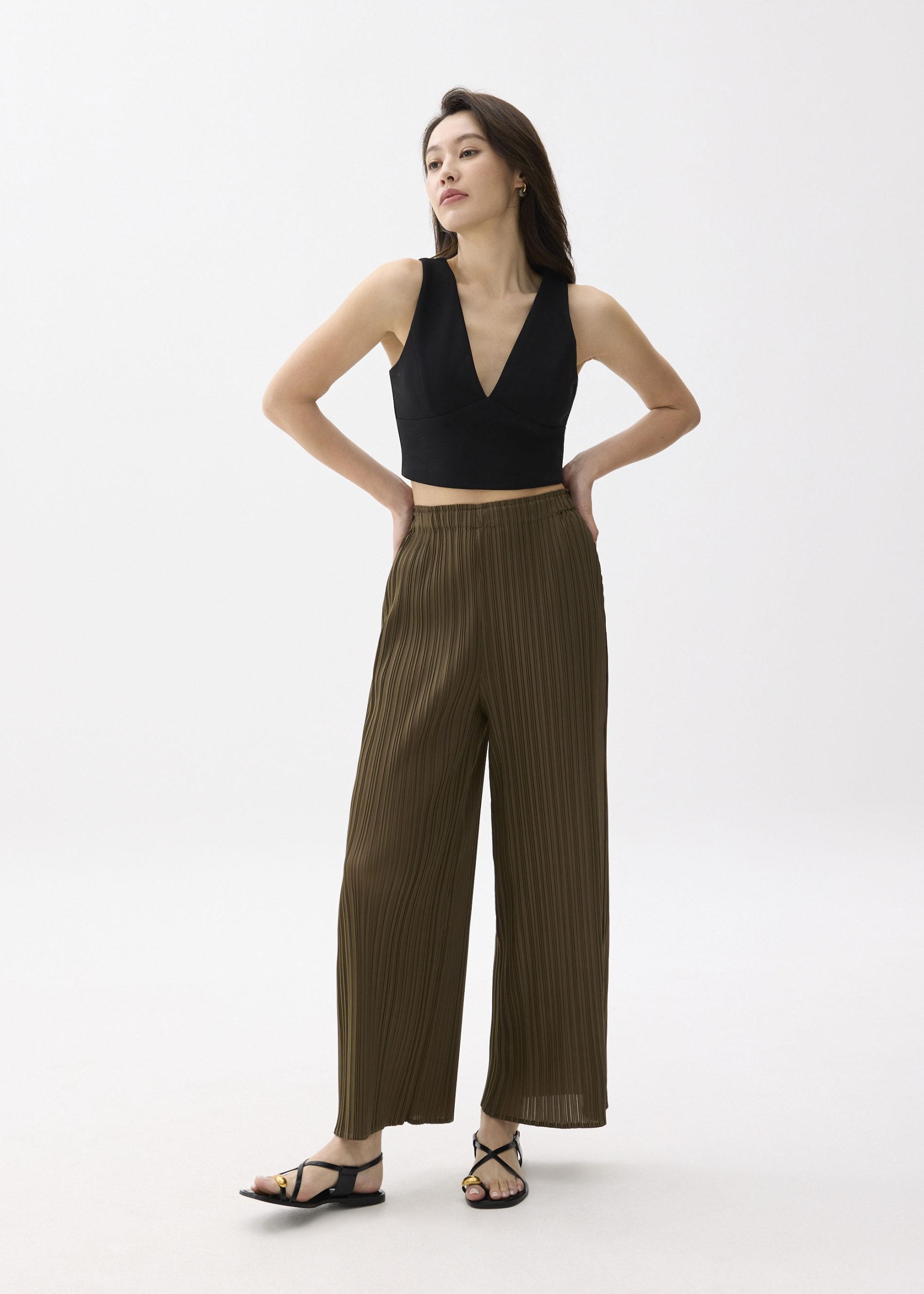 Leggy??Anh Plissé Wide Leg Pants - Image 15
