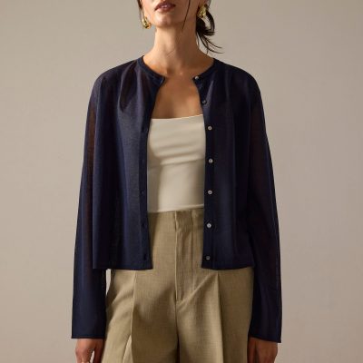 Rocio Sheer Knit Cardigan